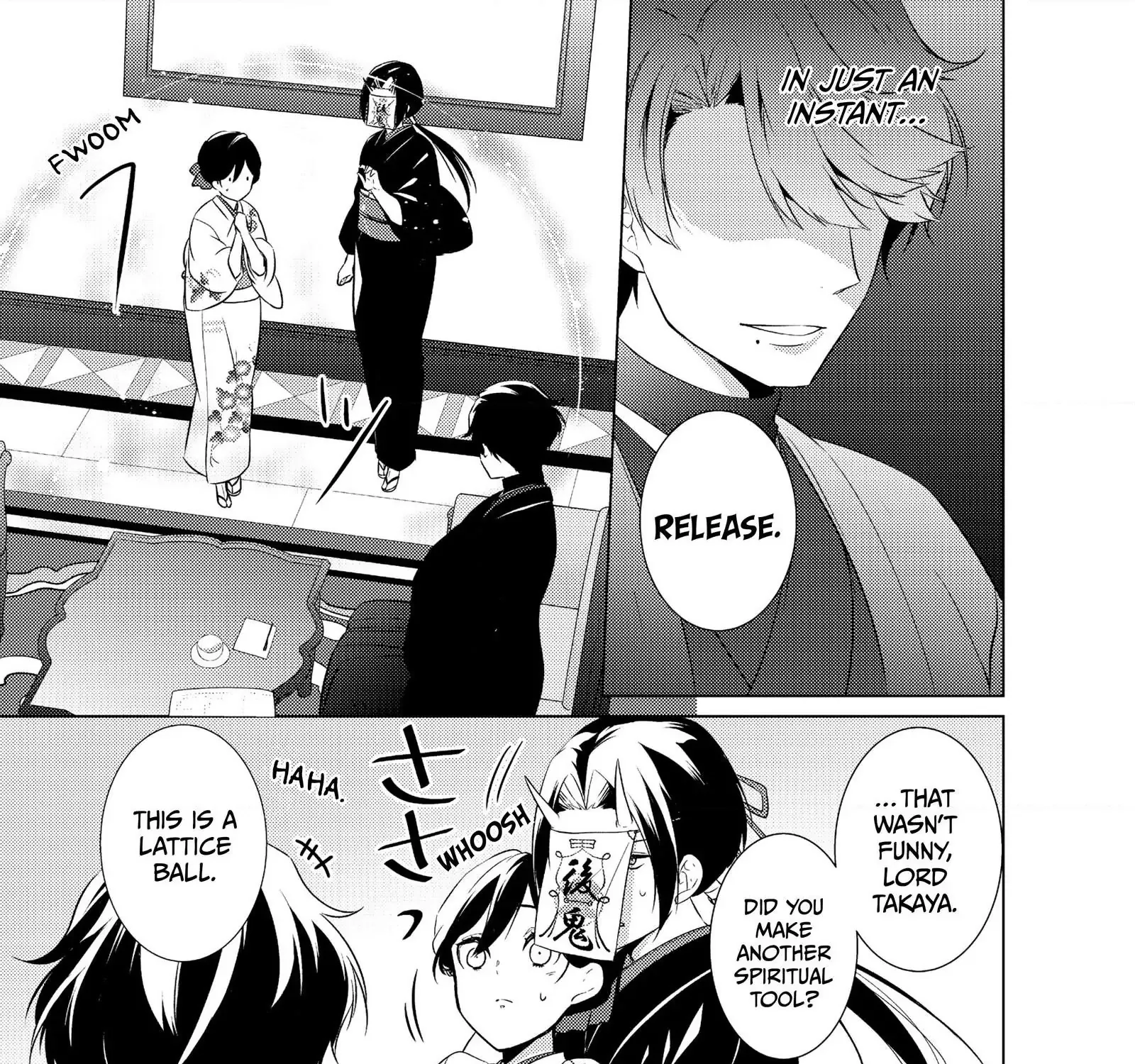 The Ayakashi Hunter's Tainted Bride Kainu Manga Chapter 18.1 Page 34