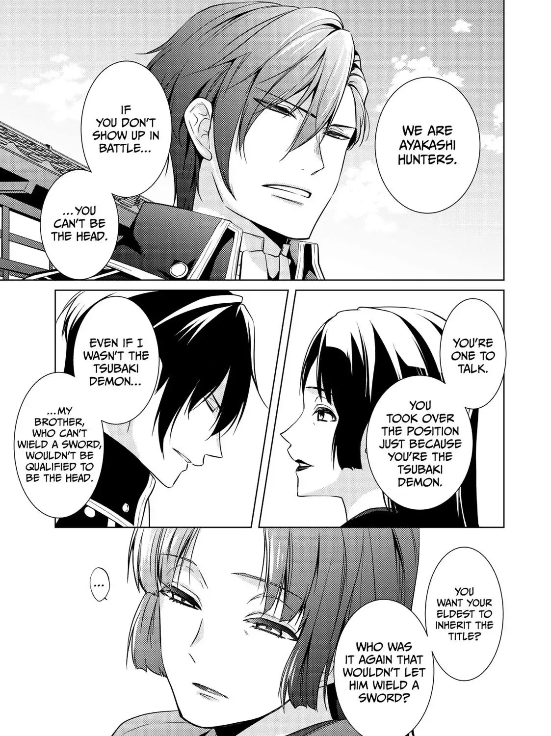 The Ayakashi Hunter's Tainted Bride Kainu Manga Chapter 14.1 Page 5