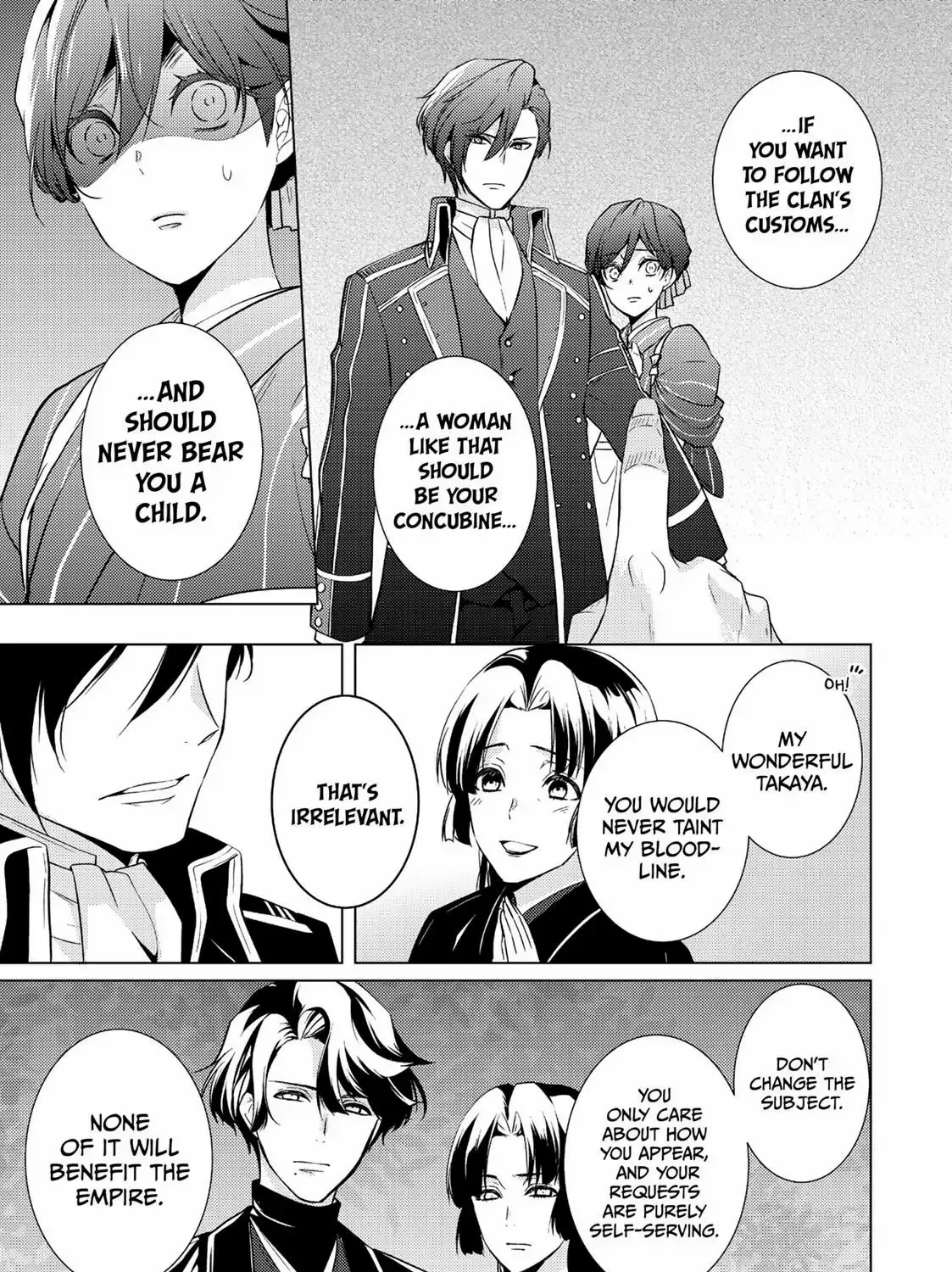 The Ayakashi Hunter's Tainted Bride Kainu Manga Chapter 14.1 Page 9
