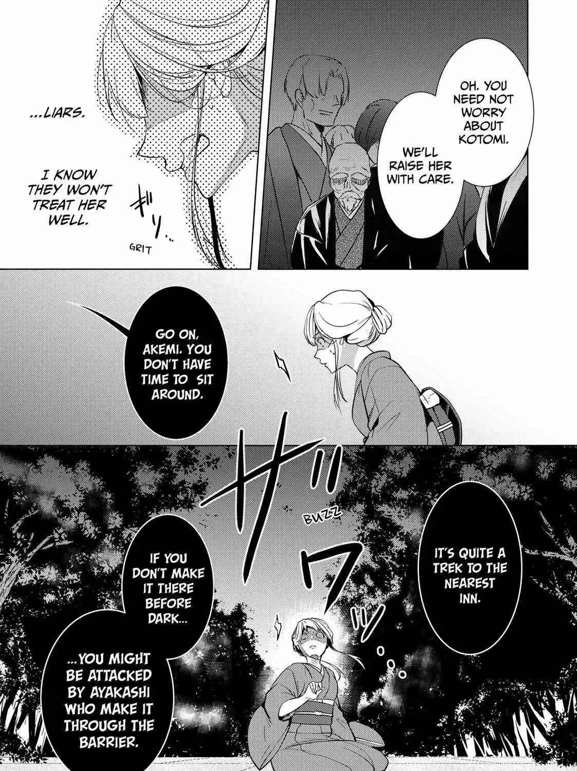 The Ayakashi Hunter's Tainted Bride Kainu Manga Chapter 13.1 Page 5