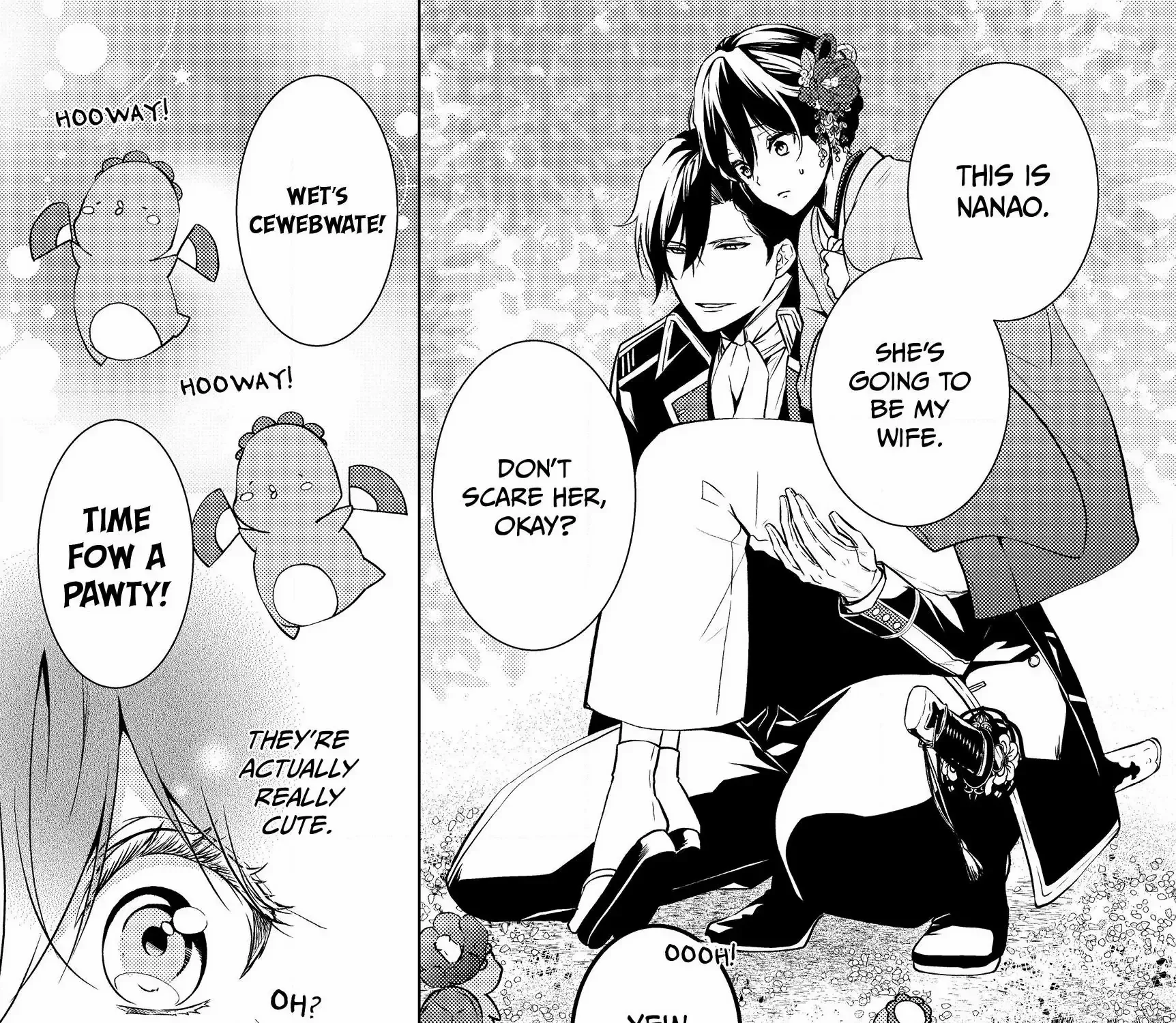 The Ayakashi Hunter's Tainted Bride Kainu Manga Chapter 3.1 Page 10