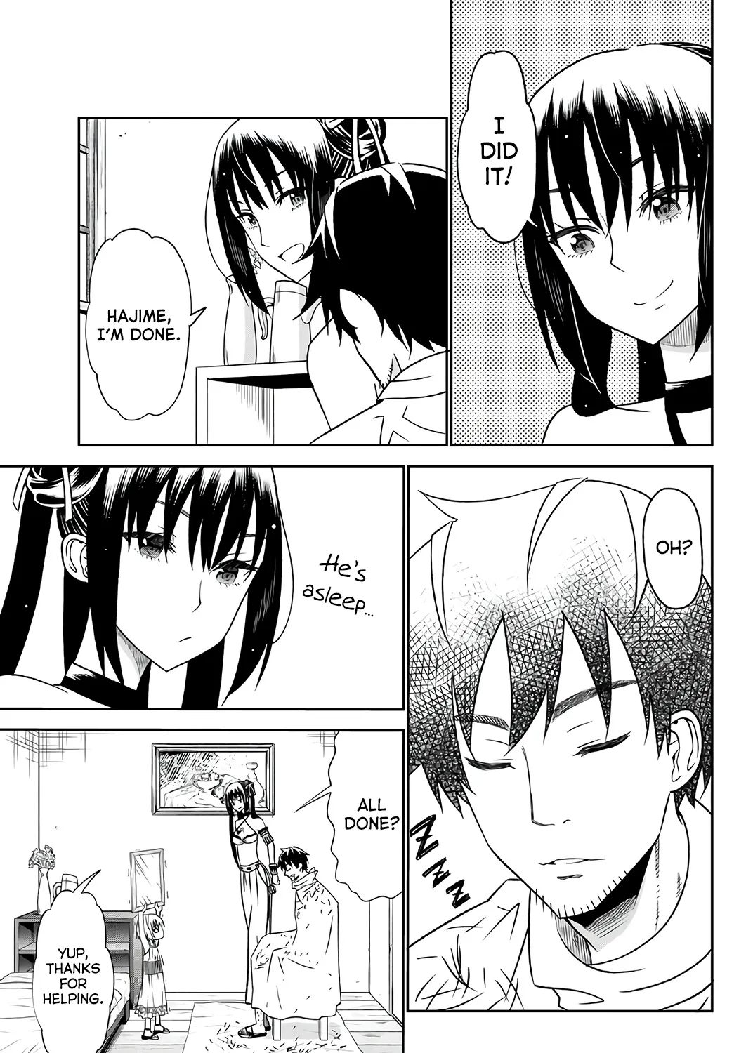 29-sai Dokushin Chuuken Boukensha no Nichijou Kainu Manga Chapter 28 Page 45
