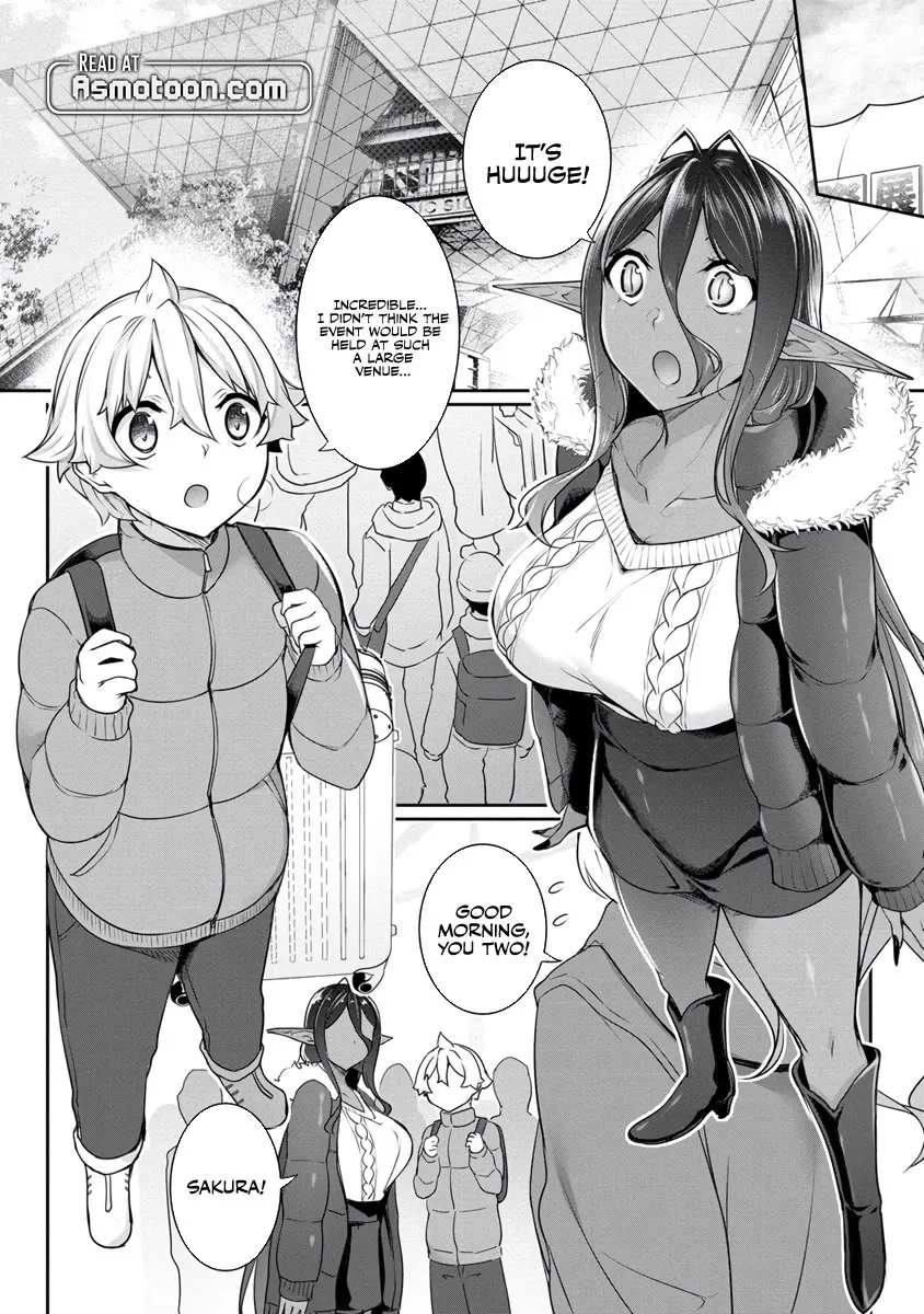 Chotto Dake ai ga Omoi Dark Elf ga Isekai Kara Oikakete Kita Kainu Manga Chapter 18 Page 10