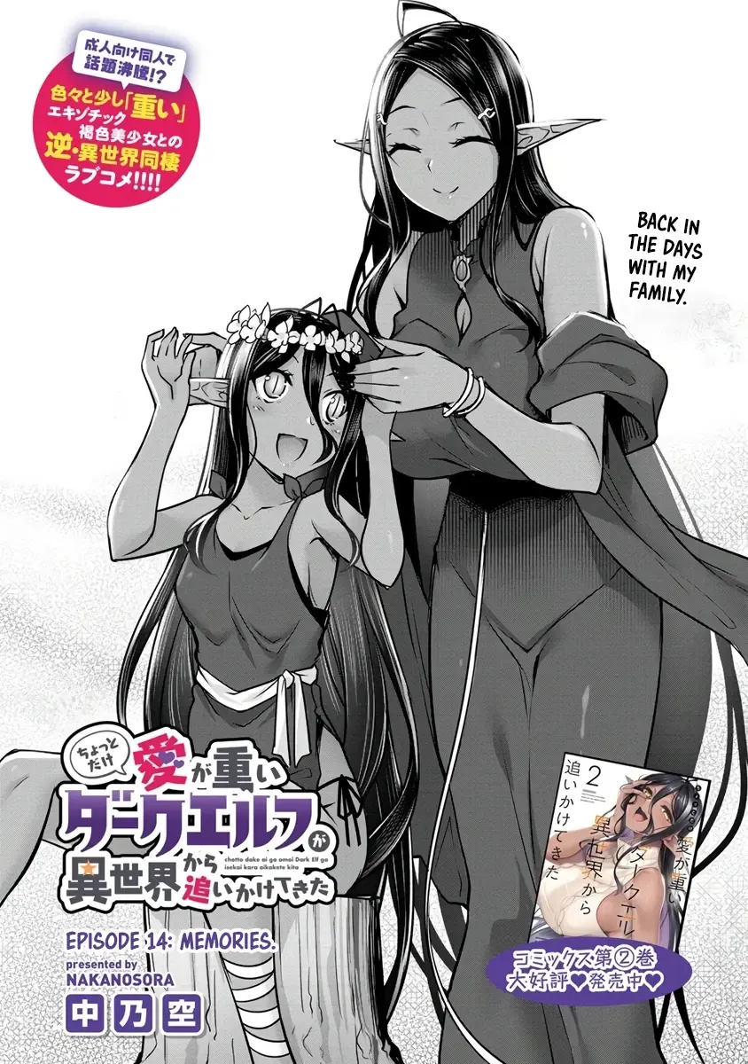 Chotto Dake ai ga Omoi Dark Elf ga Isekai Kara Oikakete Kita Kainu Manga Chapter 14 Page 3
