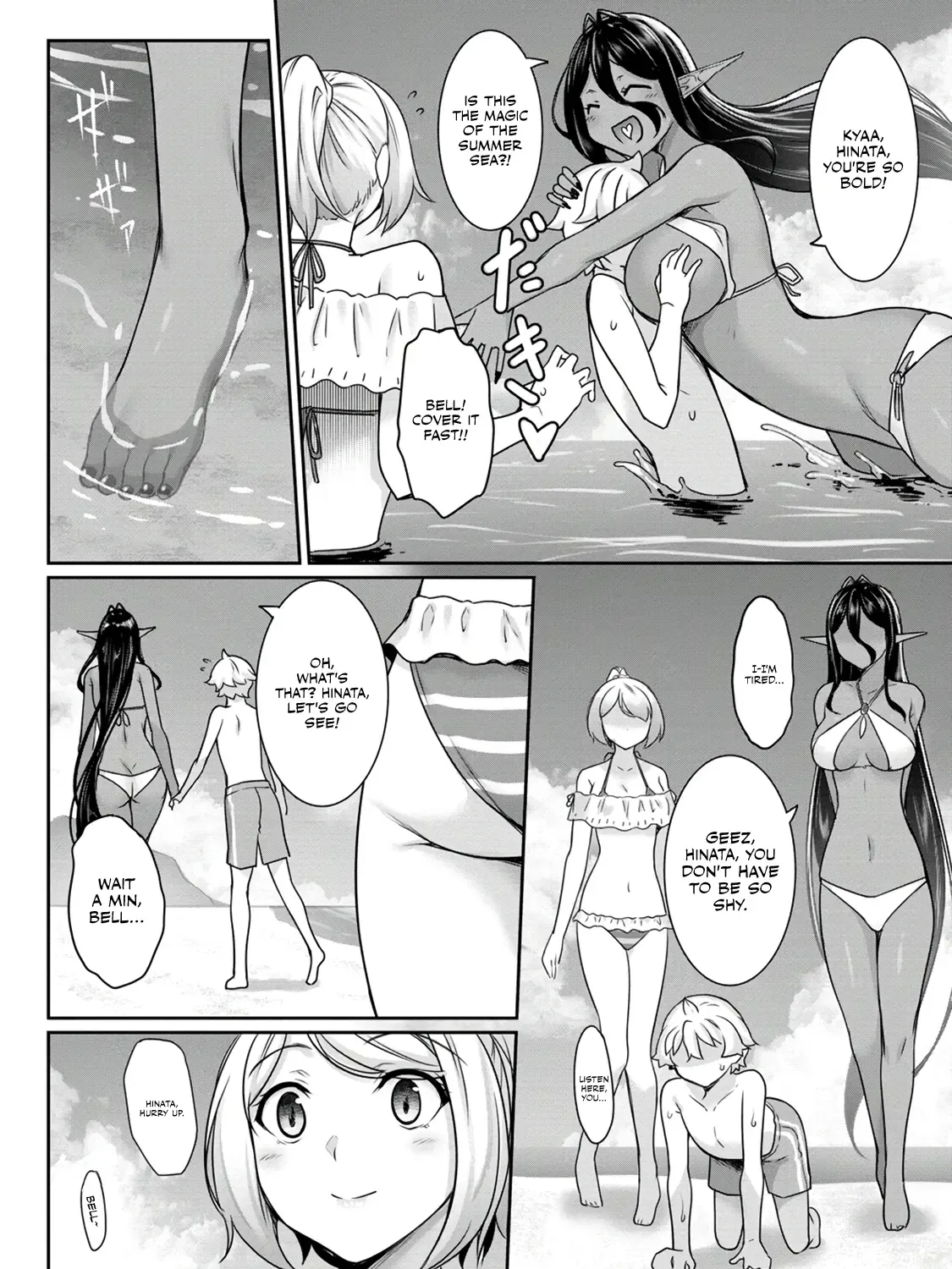 Chotto Dake ai ga Omoi Dark Elf ga Isekai Kara Oikakete Kita Kainu Manga Chapter 11.1 Page 11