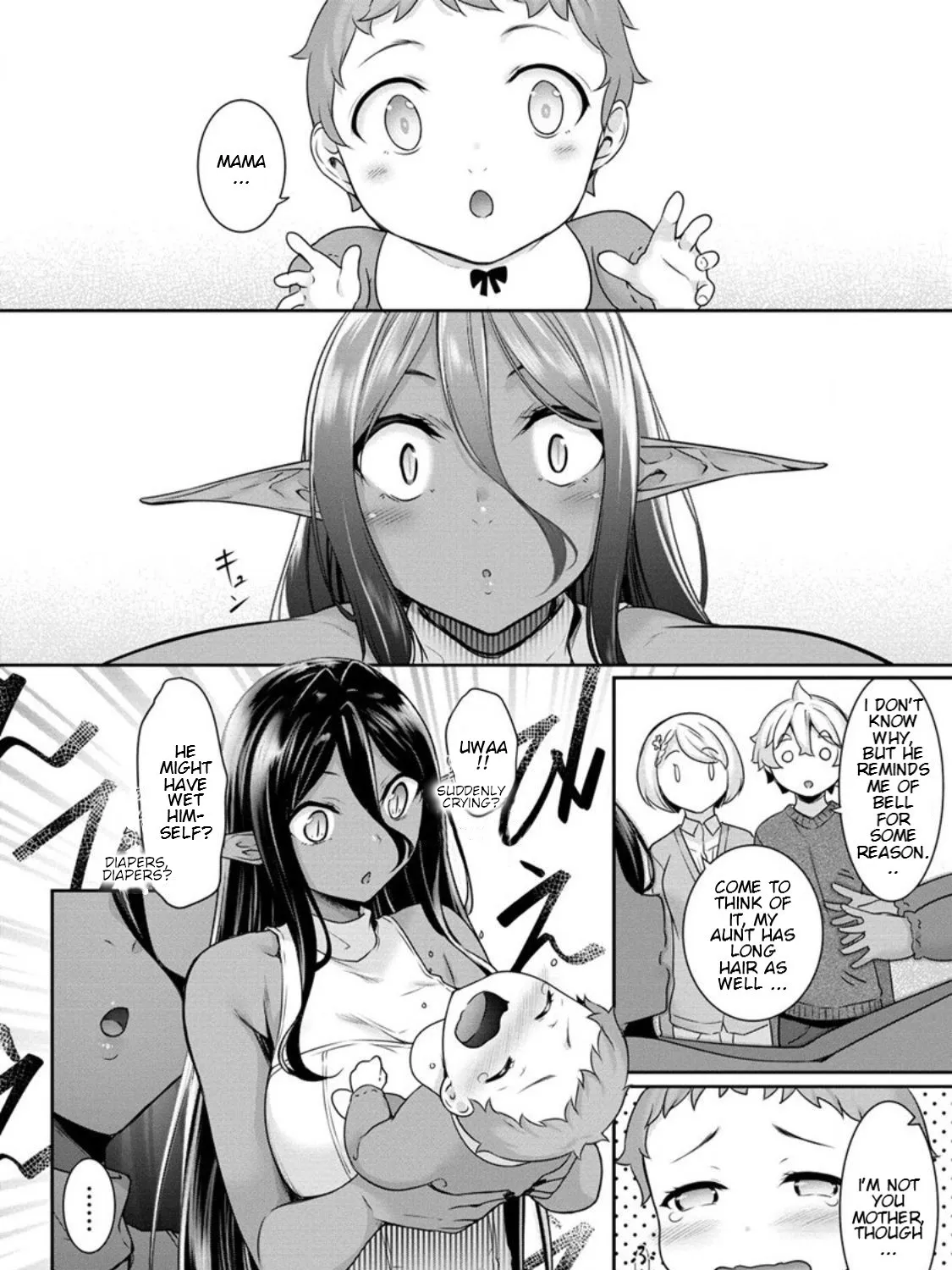 Chotto Dake ai ga Omoi Dark Elf ga Isekai Kara Oikakete Kita Kainu Manga Chapter 8 Page 12