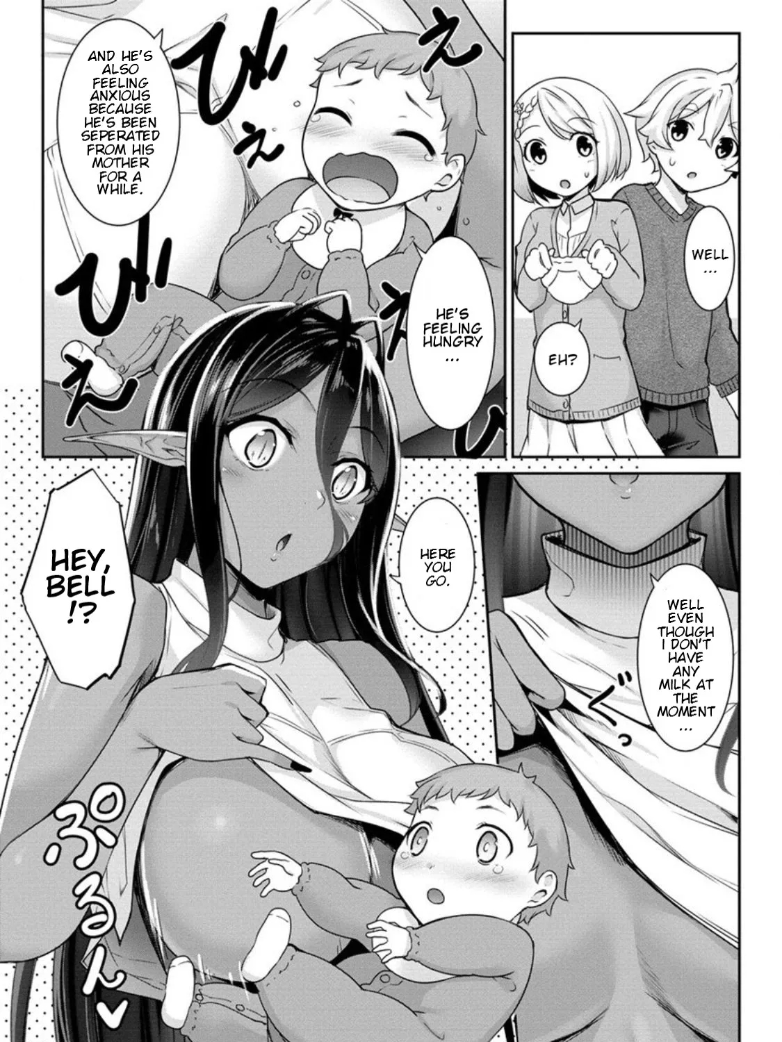 Chotto Dake ai ga Omoi Dark Elf ga Isekai Kara Oikakete Kita Kainu Manga Chapter 8 Page 14