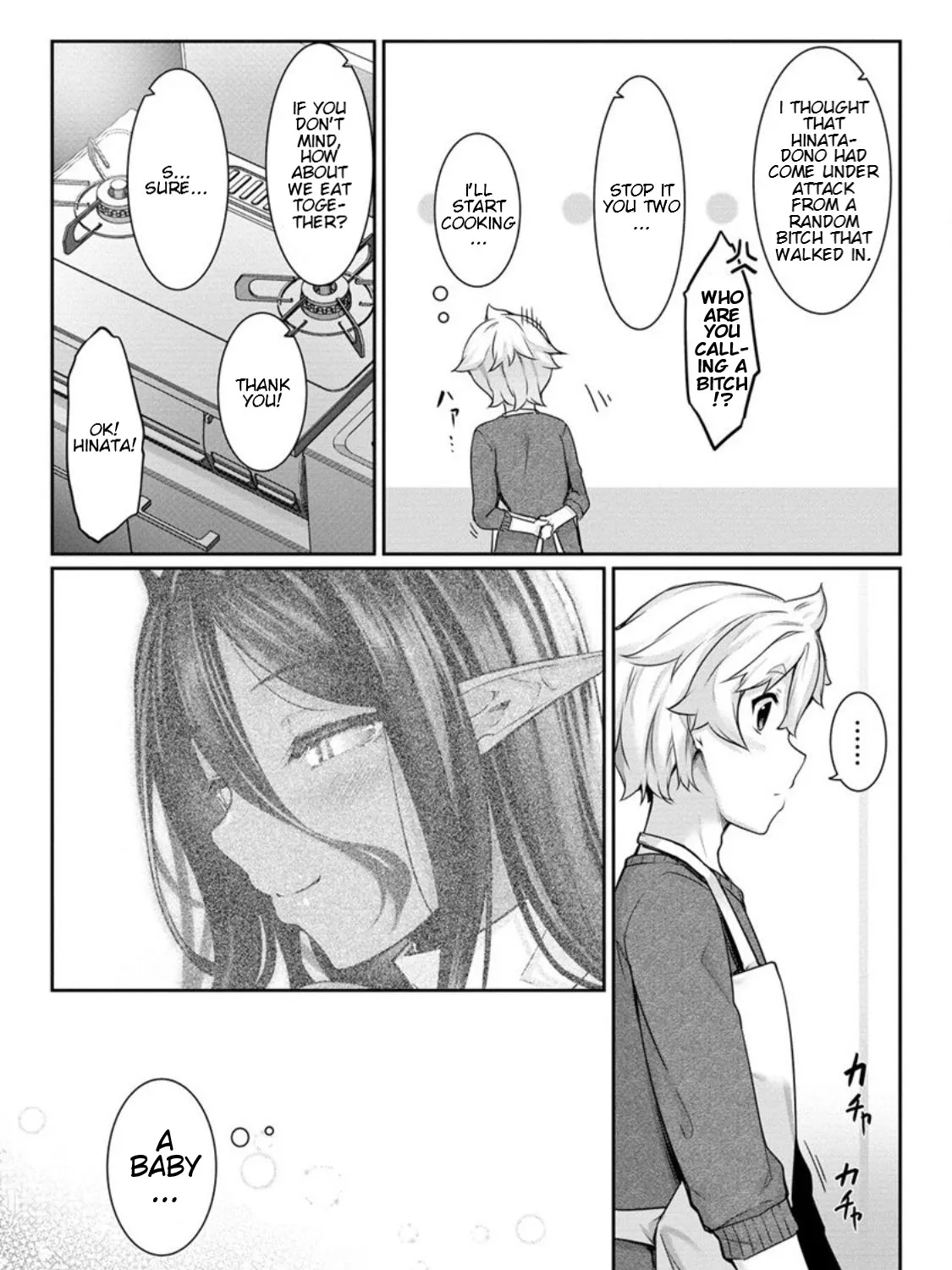 Chotto Dake ai ga Omoi Dark Elf ga Isekai Kara Oikakete Kita Kainu Manga Chapter 8 Page 35