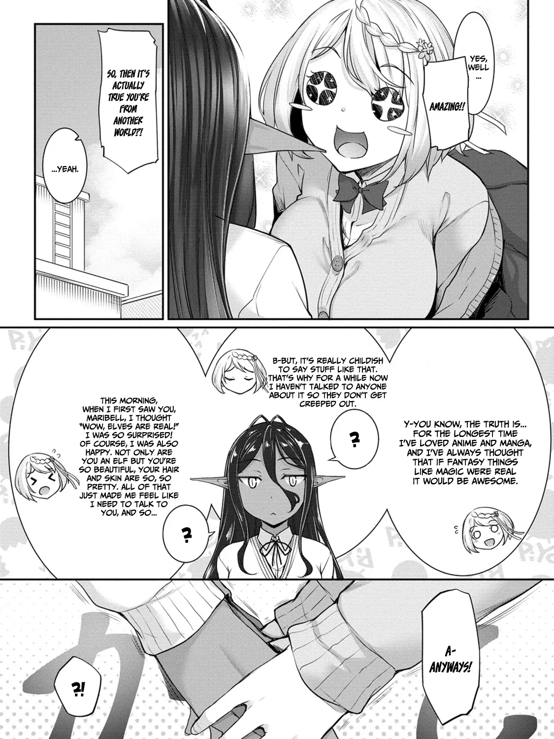 Chotto Dake ai ga Omoi Dark Elf ga Isekai Kara Oikakete Kita Kainu Manga Chapter 4 Page 28