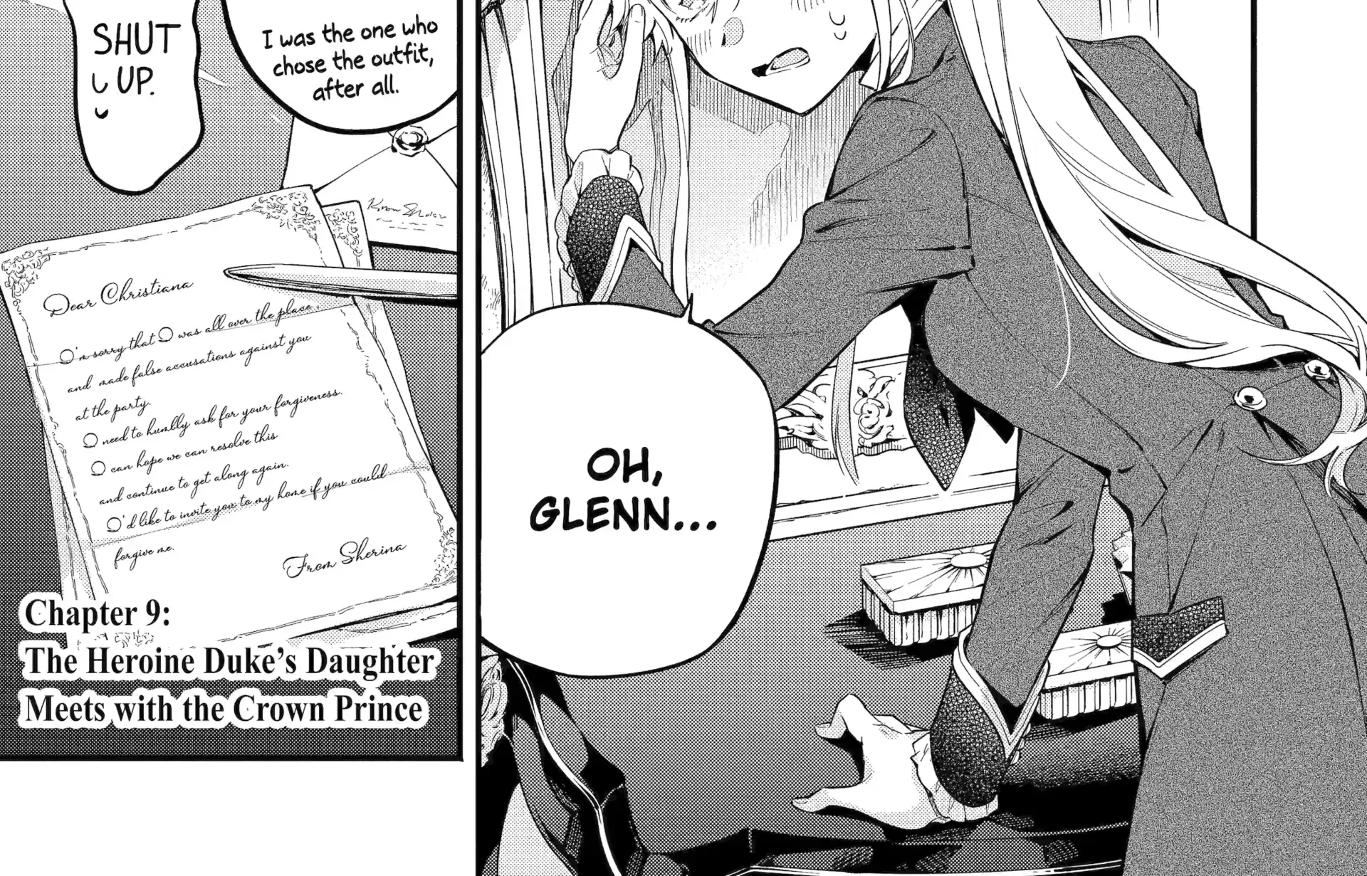The Duke's Daughter Drops Her Engagement And Facade Kainu Manga Chapter 9 Page 2