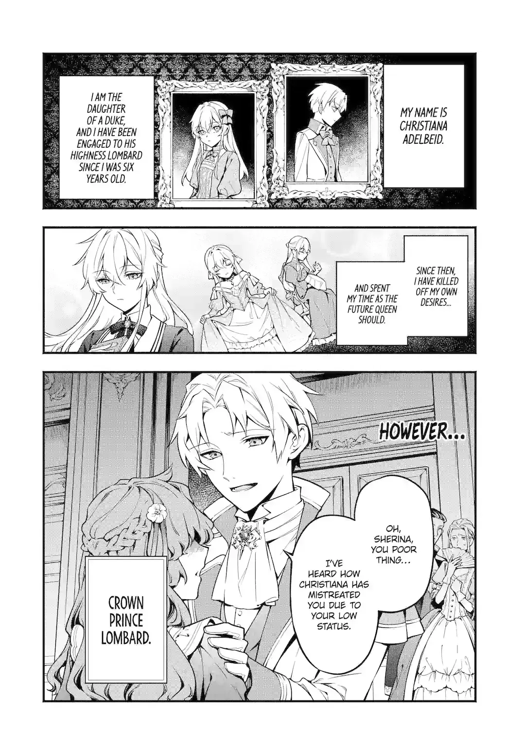 The Duke's Daughter Drops Her Engagement And Facade Kainu Manga Chapter 1.1 Page 8