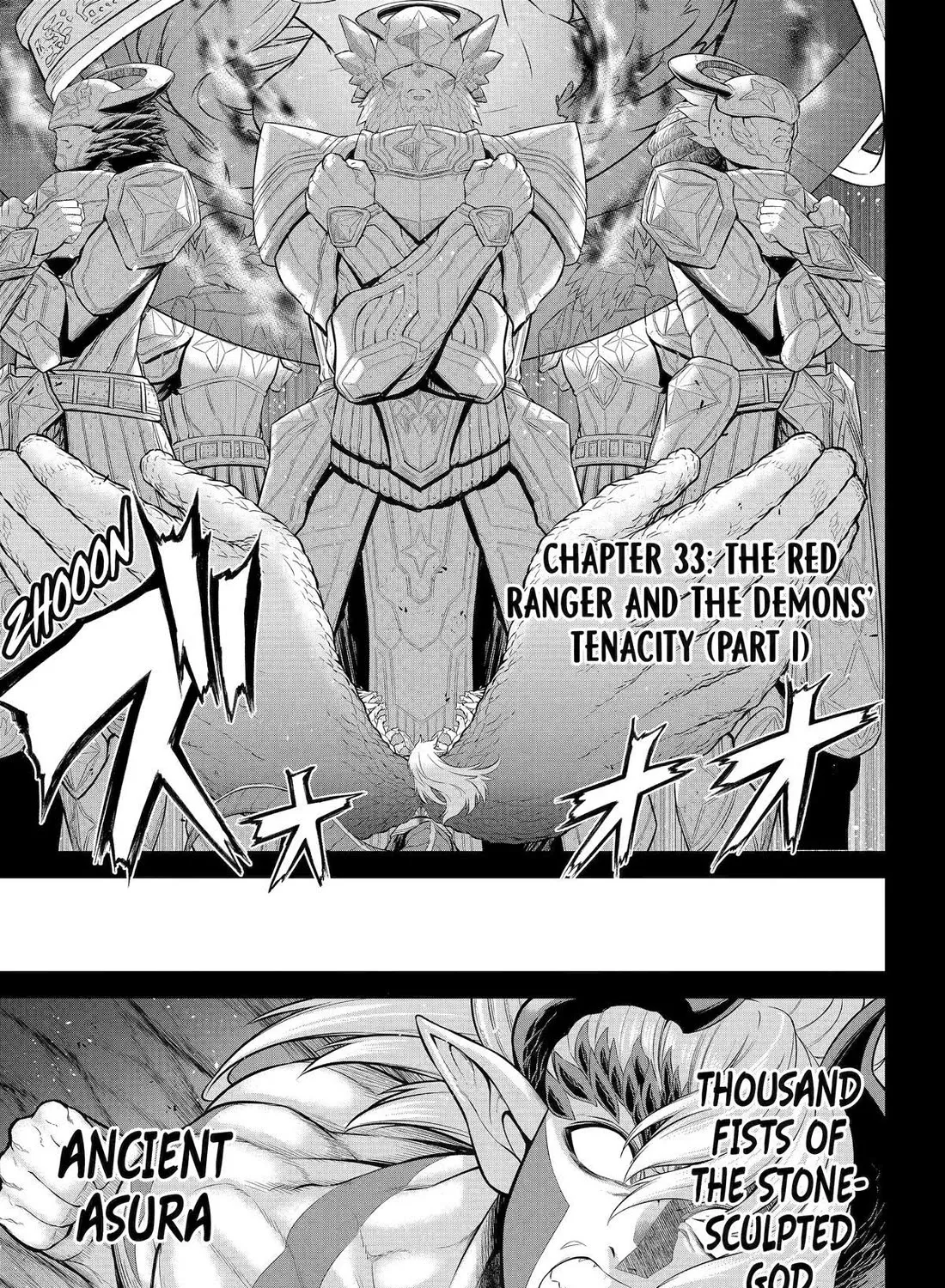 The Red Ranger Becomes An Adventurer In Another World Kainu Manga Chapter 33 Page 1