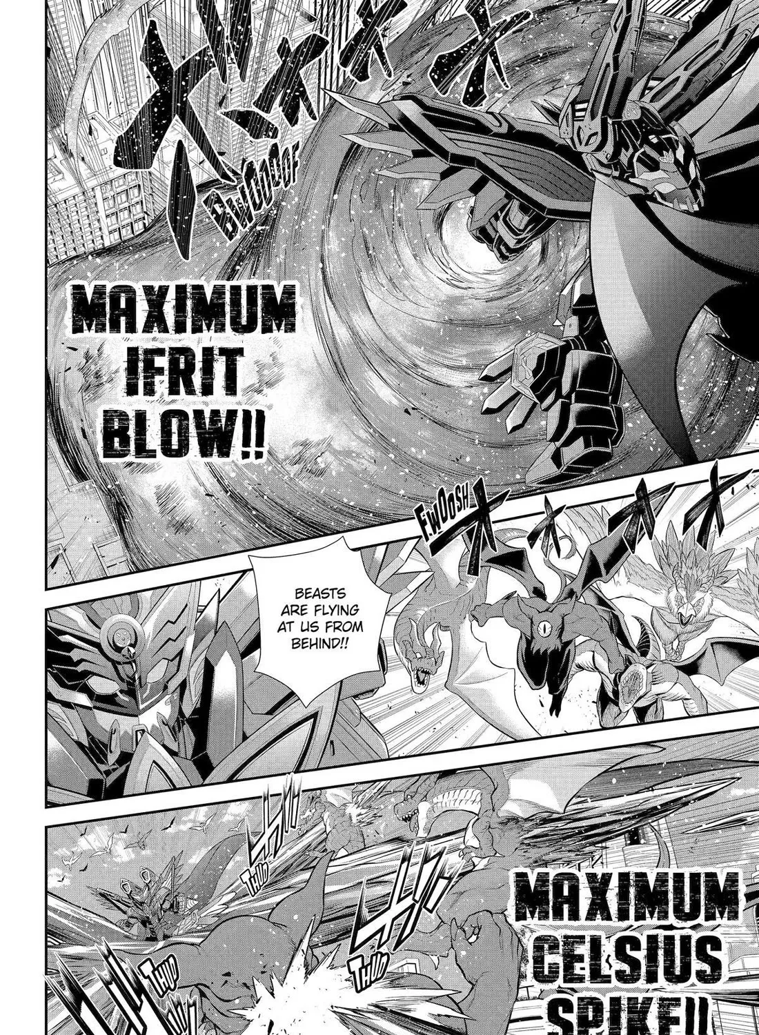 The Red Ranger Becomes An Adventurer In Another World Kainu Manga Chapter 32 Page 61