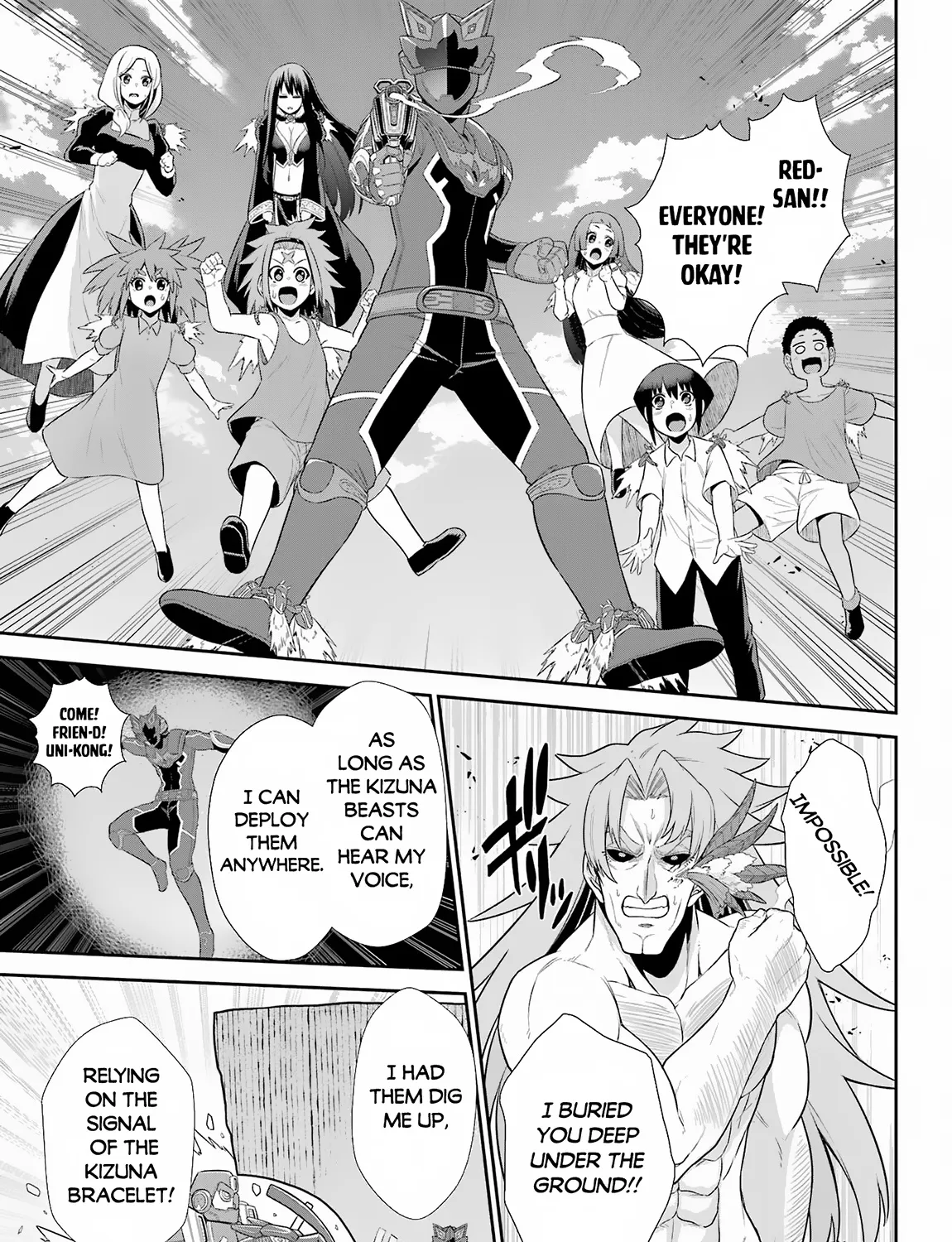 The Red Ranger Becomes An Adventurer In Another World Kainu Manga Chapter 24.2 Page 26