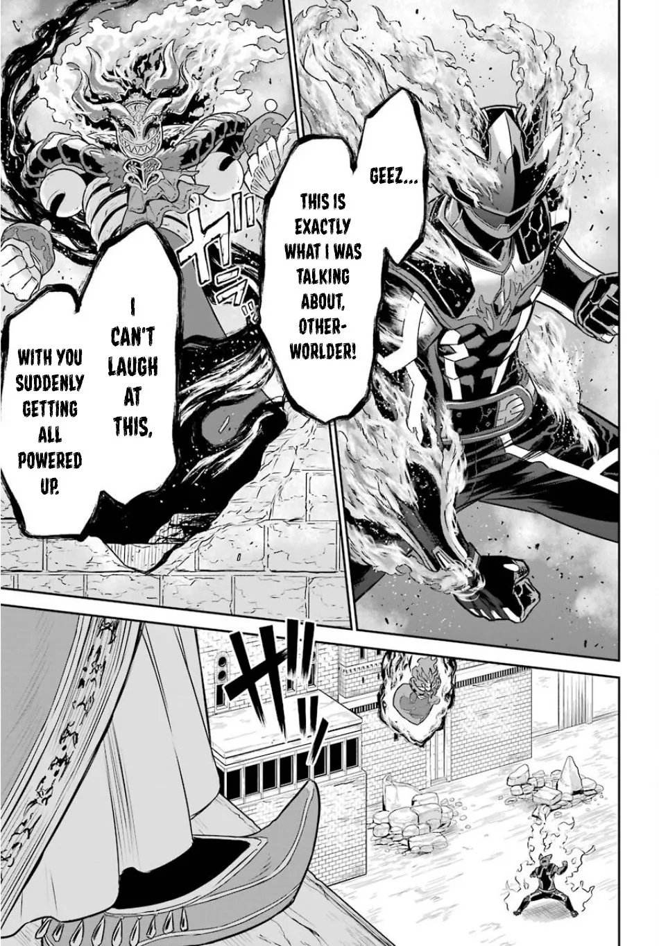 The Red Ranger Becomes An Adventurer In Another World Kainu Manga Chapter 6 Page 36
