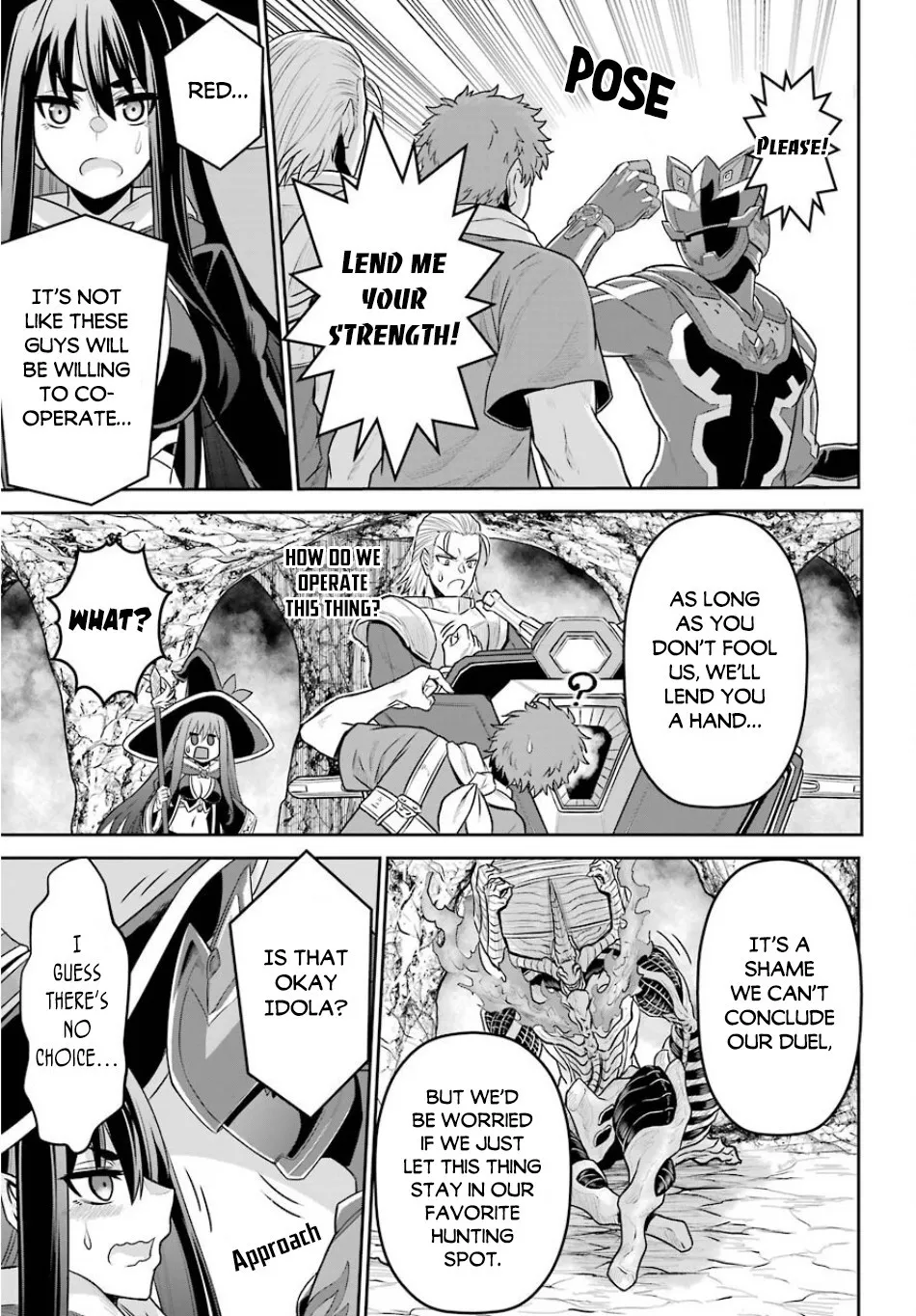 The Red Ranger Becomes An Adventurer In Another World Kainu Manga Chapter 2 Page 36