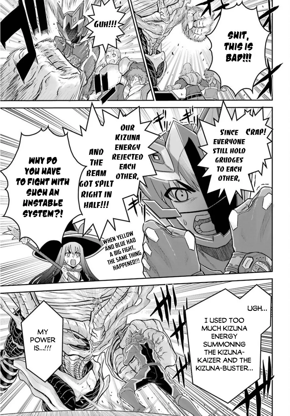 The Red Ranger Becomes An Adventurer In Another World Kainu Manga Chapter 2 Page 38