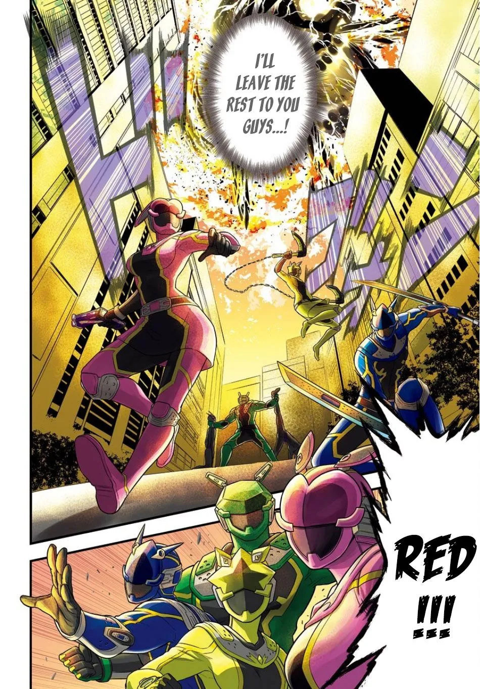 The Red Ranger Becomes An Adventurer In Another World Kainu Manga Chapter 1.1 Page 3