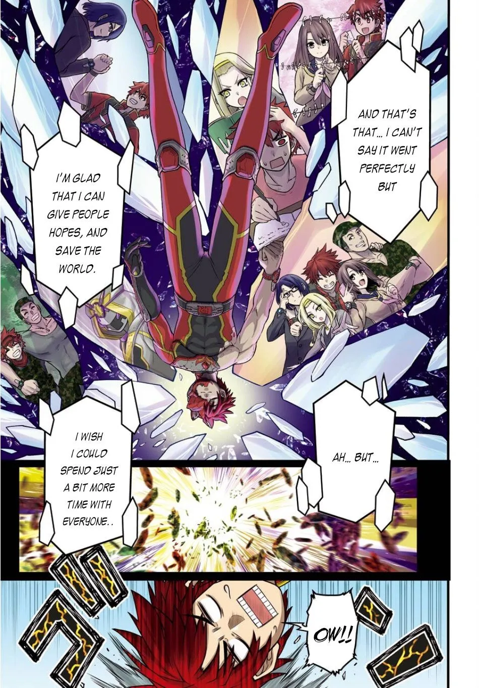 The Red Ranger Becomes An Adventurer In Another World Kainu Manga Chapter 1.1 Page 4