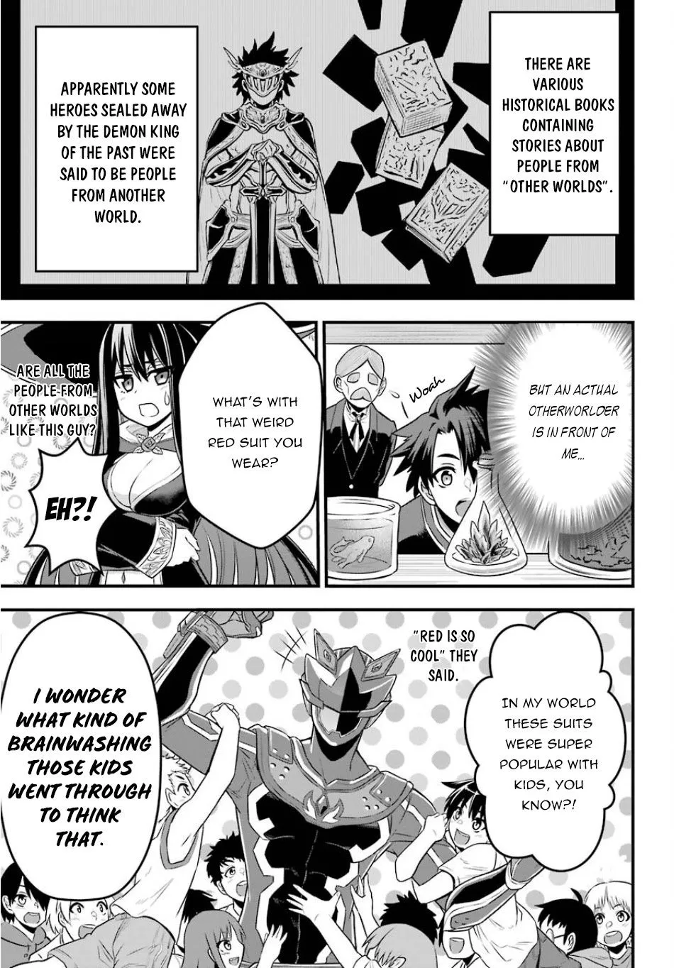 The Red Ranger Becomes An Adventurer In Another World Kainu Manga Chapter 1.1 Page 20