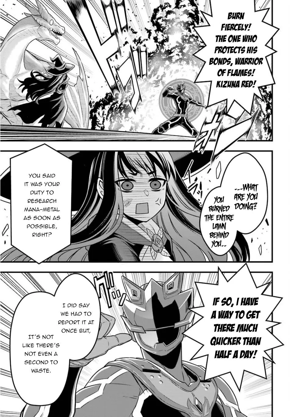 The Red Ranger Becomes An Adventurer In Another World Kainu Manga Chapter 1.1 Page 24