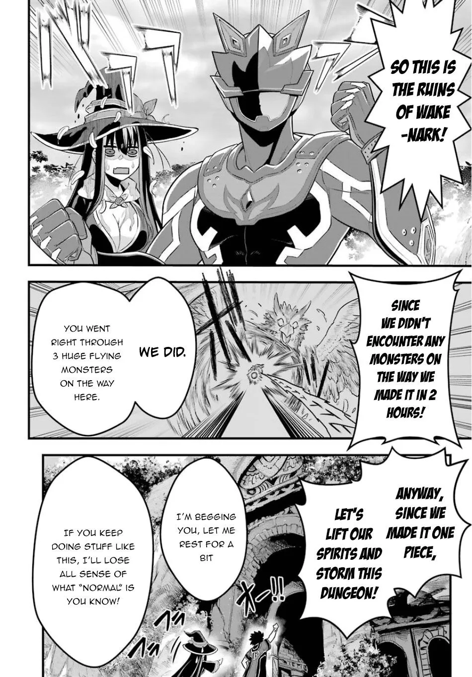 The Red Ranger Becomes An Adventurer In Another World Kainu Manga Chapter 1.1 Page 27