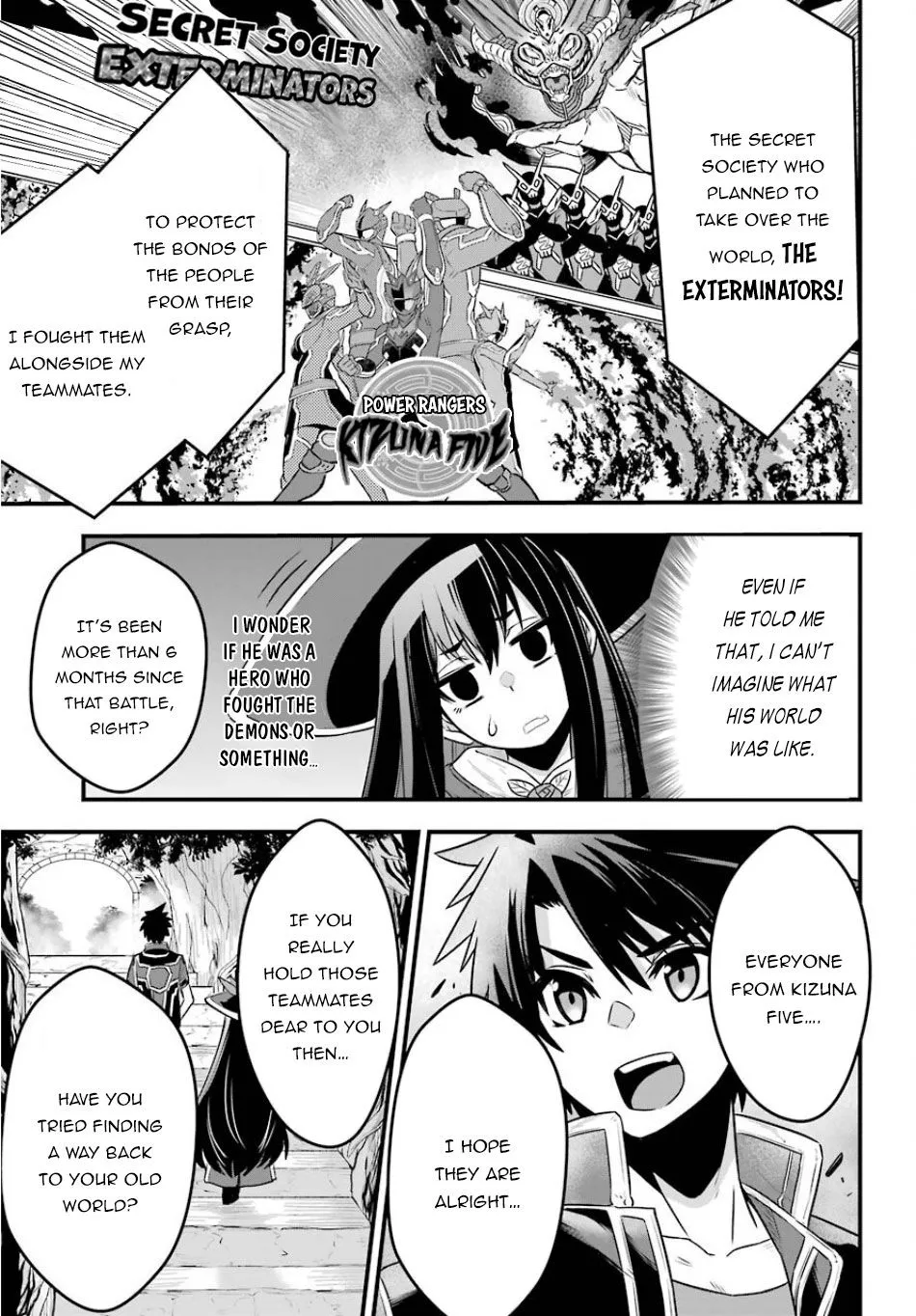 The Red Ranger Becomes An Adventurer In Another World Kainu Manga Chapter 1.1 Page 32