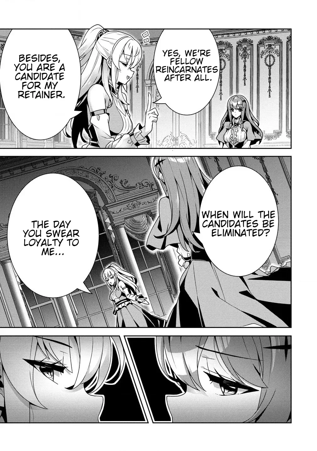 Iranai Akuyaku Reijou, Waga Kuni de Hikitorimasu wa Yuushuu na Go-reijoukata o Tsuihou da Nante Orokana Mane, Kuni o Horoboshimashite yo Kainu Manga Chapter 2.2 Page 5
