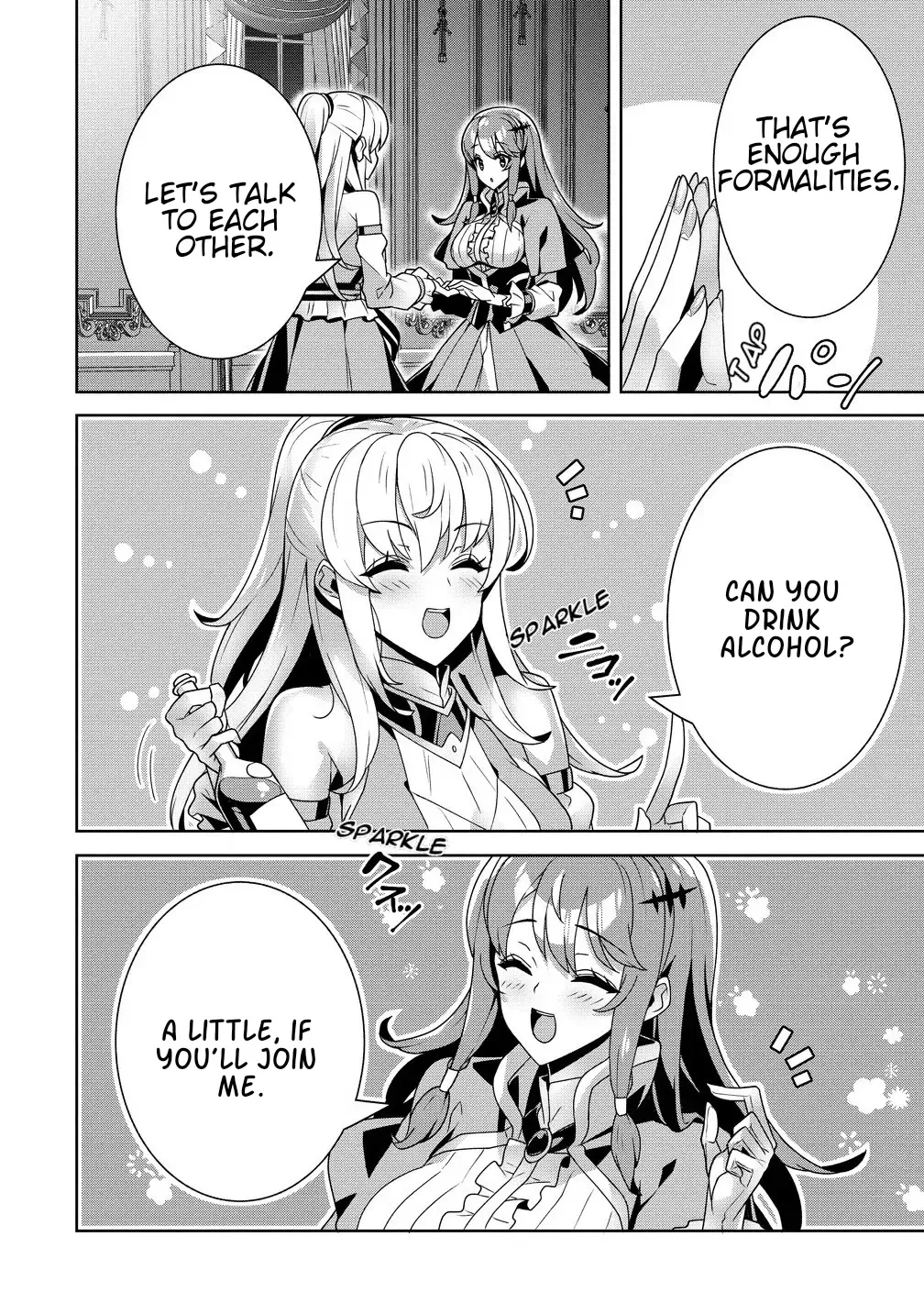 Iranai Akuyaku Reijou, Waga Kuni de Hikitorimasu wa Yuushuu na Go-reijoukata o Tsuihou da Nante Orokana Mane, Kuni o Horoboshimashite yo Kainu Manga Chapter 2.2 Page 12
