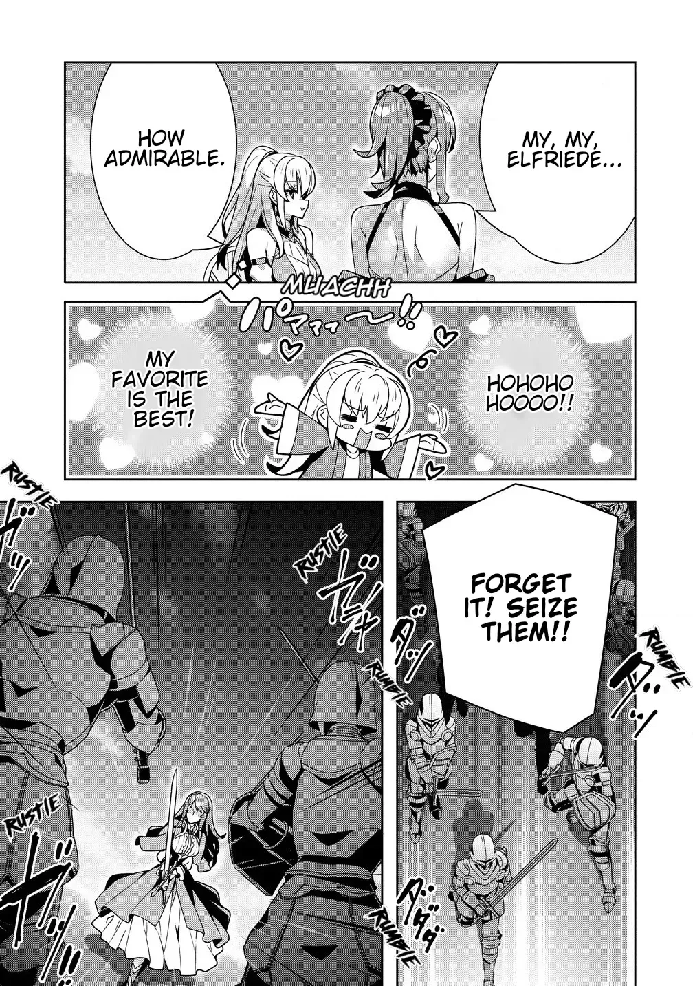 Iranai Akuyaku Reijou, Waga Kuni de Hikitorimasu wa Yuushuu na Go-reijoukata o Tsuihou da Nante Orokana Mane, Kuni o Horoboshimashite yo Kainu Manga Chapter 2.1 Page 7