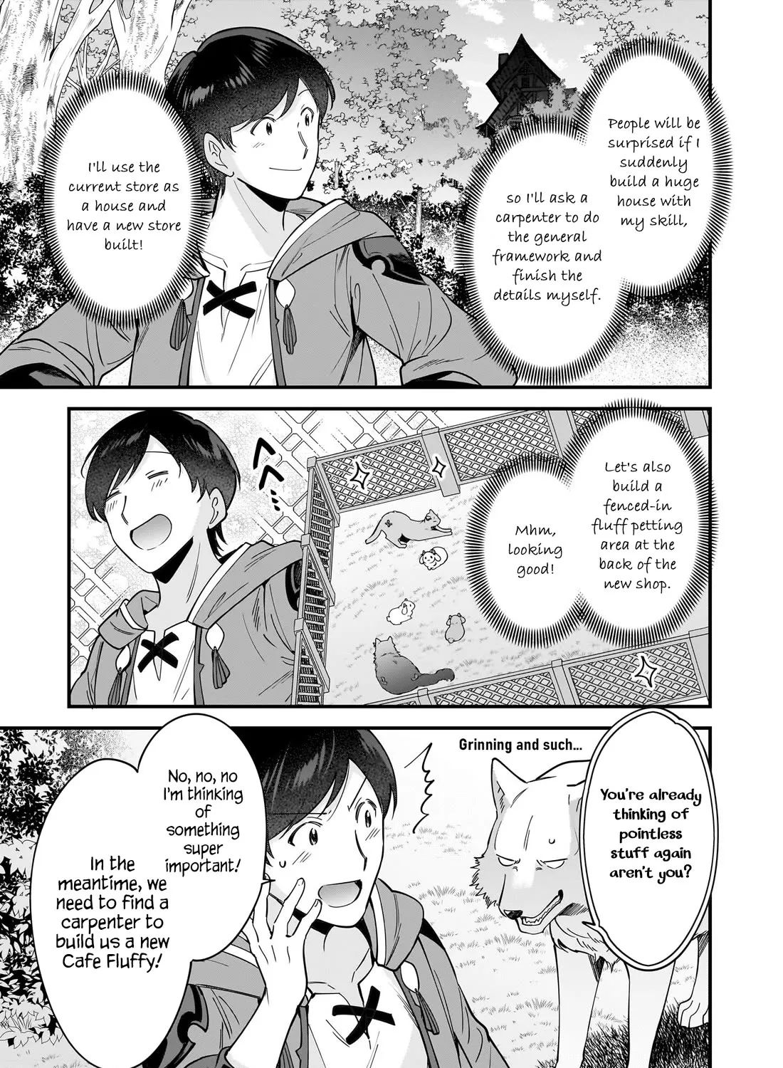 Isekai Mofumofu Cafe Kainu Manga Chapter 29 Page 42