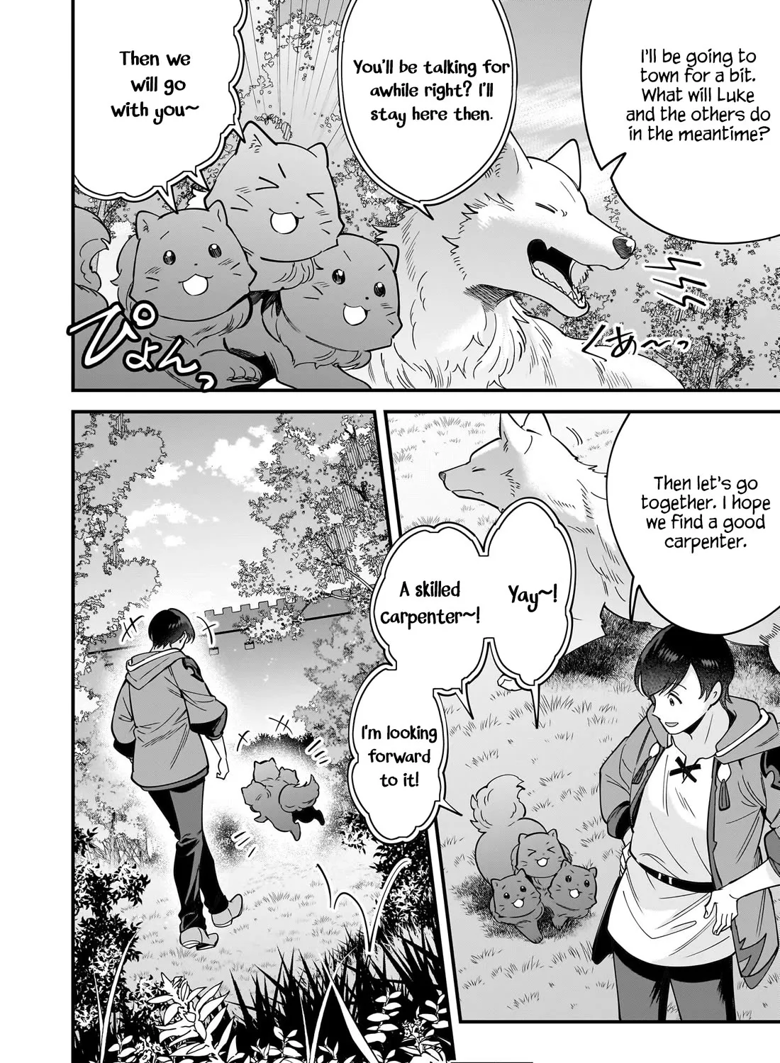 Isekai Mofumofu Cafe Kainu Manga Chapter 29 Page 44