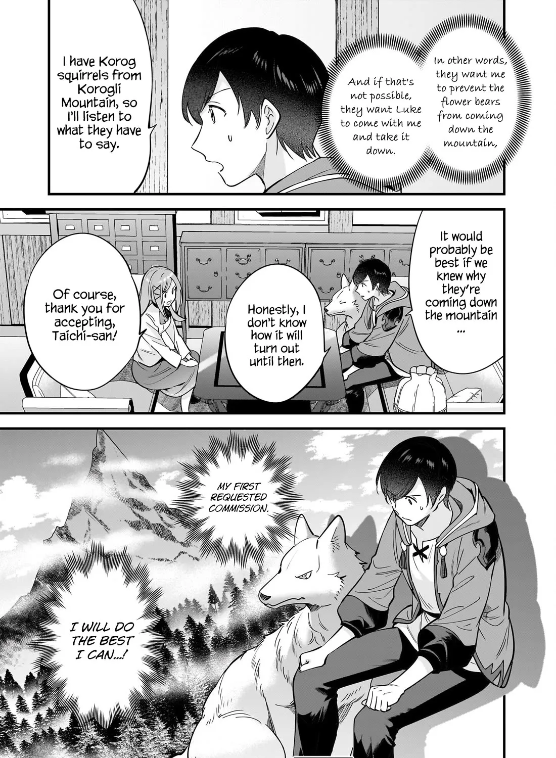 Isekai Mofumofu Cafe Kainu Manga Chapter 27 Page 54