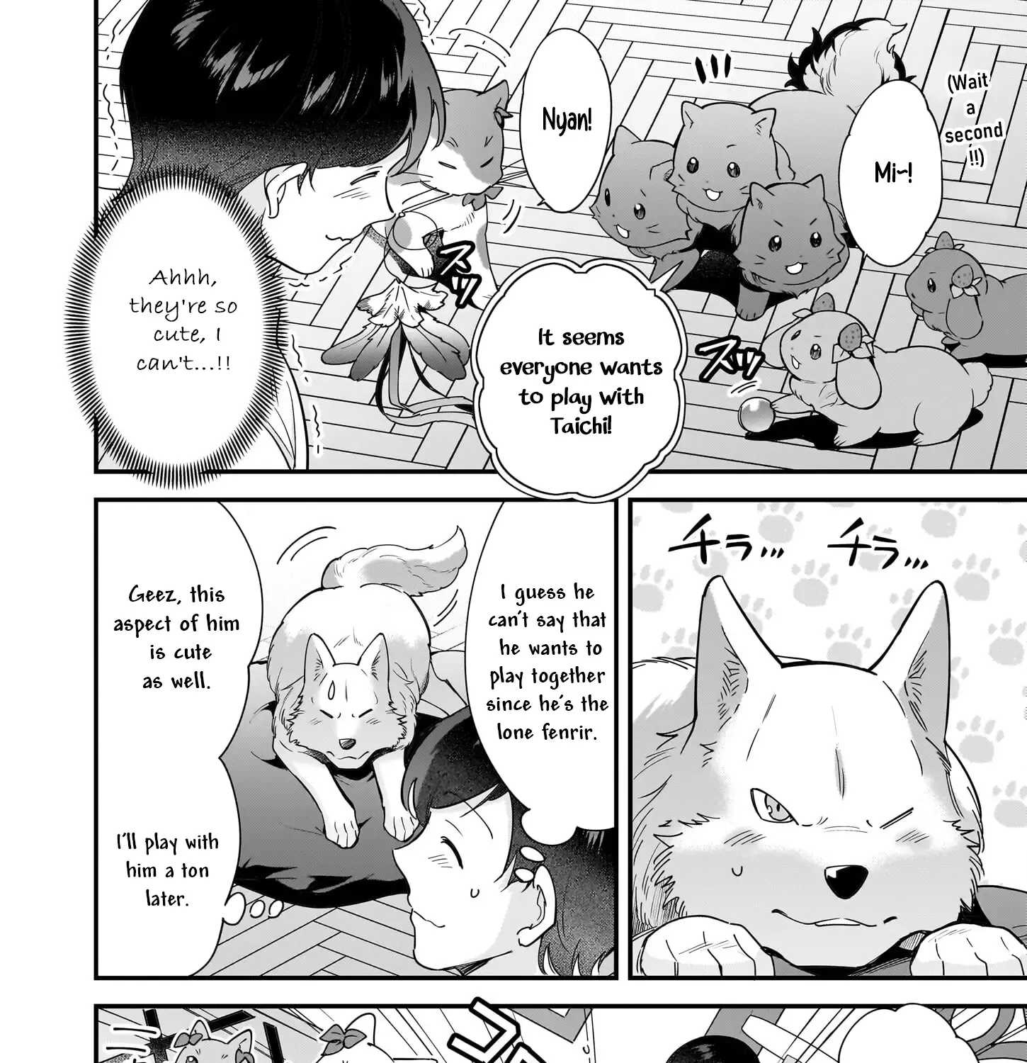 Isekai Mofumofu Cafe Kainu Manga Chapter 25 Page 28