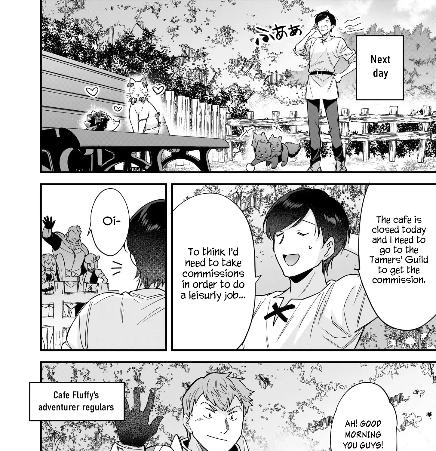 Isekai Mofumofu Cafe Kainu Manga Chapter 25 Page 32