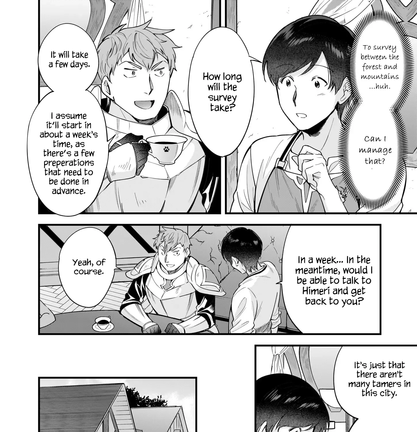 Isekai Mofumofu Cafe Kainu Manga Chapter 25 Page 40