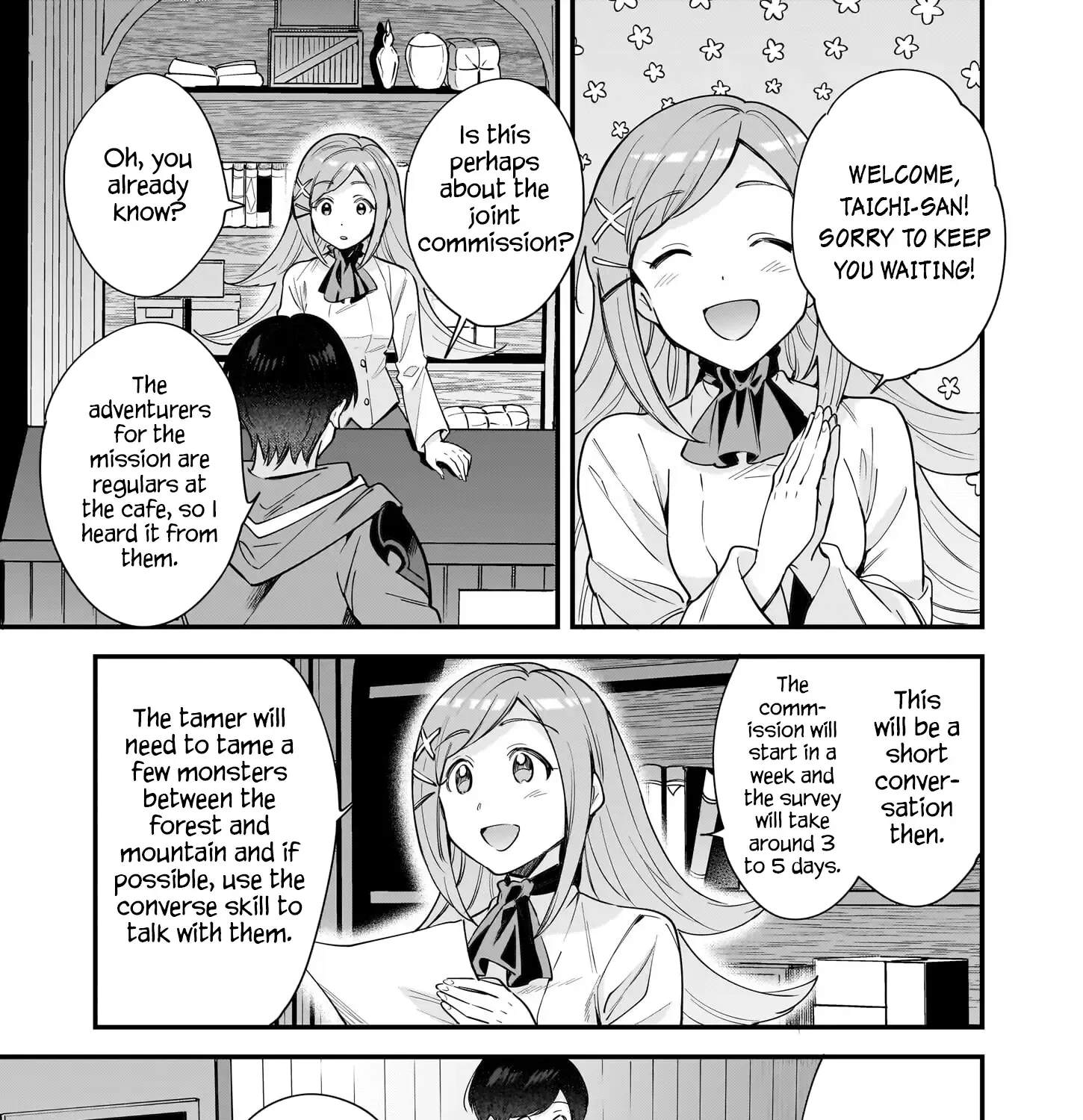 Isekai Mofumofu Cafe Kainu Manga Chapter 25 Page 42