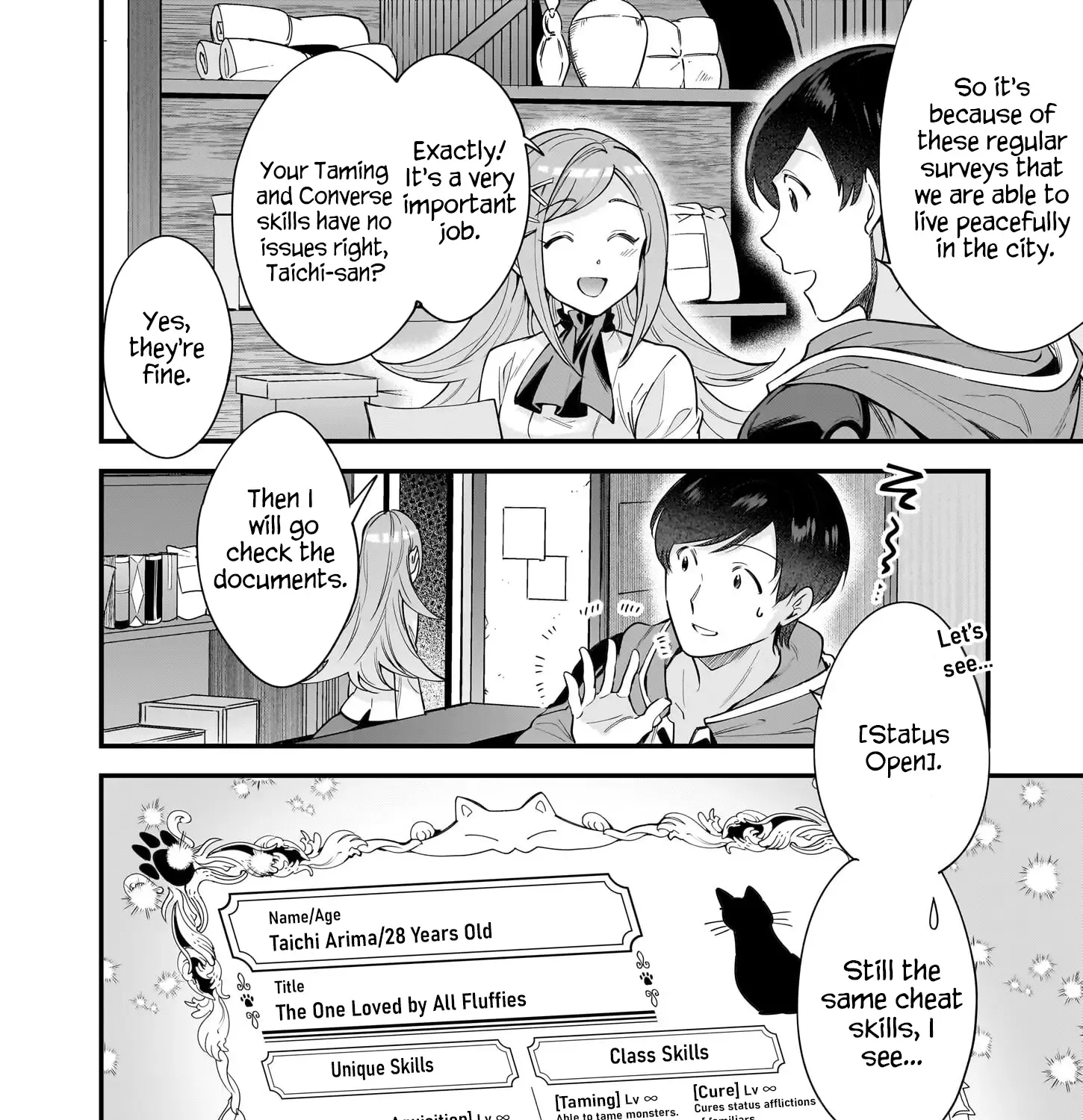 Isekai Mofumofu Cafe Kainu Manga Chapter 25 Page 44