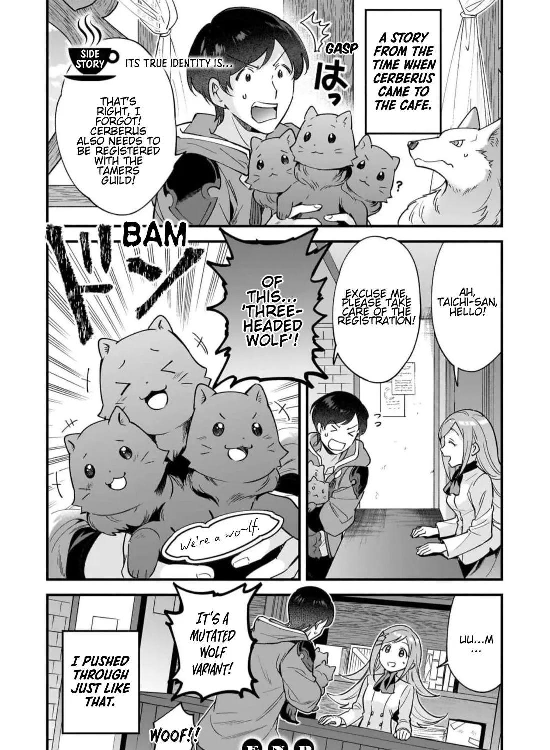 Isekai Mofumofu Cafe Kainu Manga Chapter 22.700000000000003 Page 1
