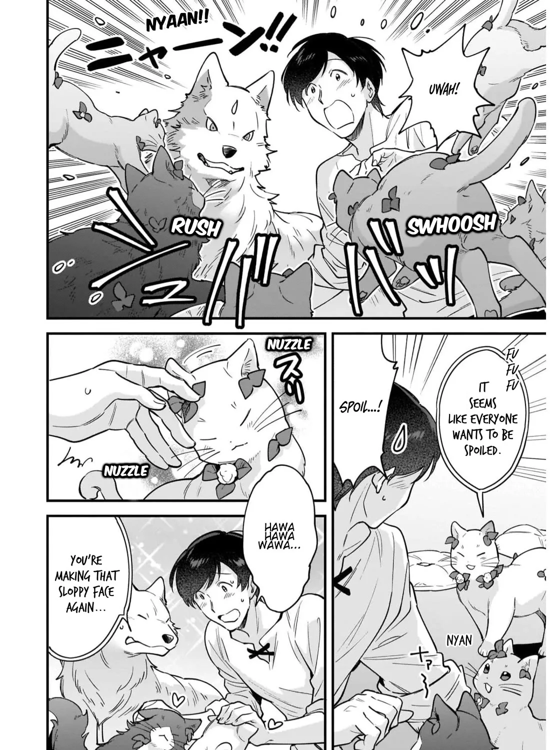 Isekai Mofumofu Cafe Kainu Manga Chapter 16.6 Page 19