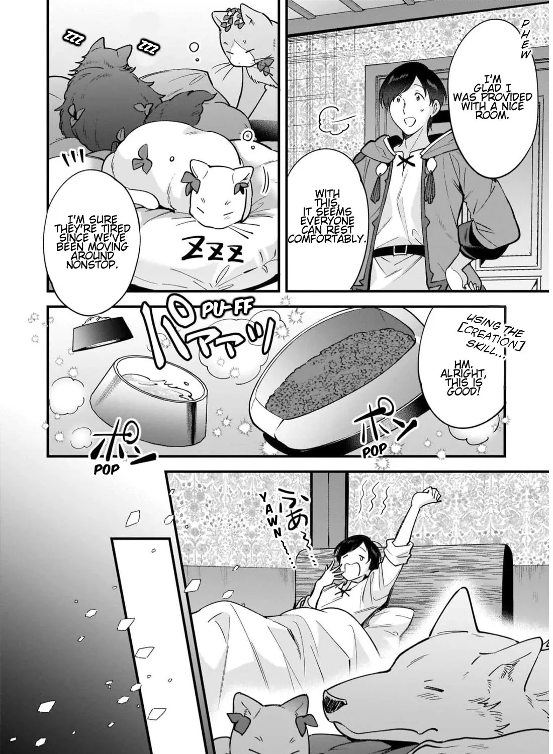 Isekai Mofumofu Cafe Kainu Manga Chapter 16.5 Page 7
