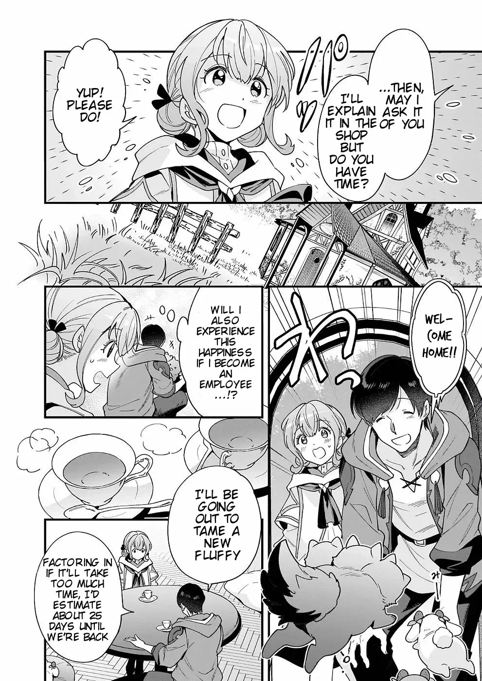 Isekai Mofumofu Cafe Kainu Manga Chapter 11 Page 14