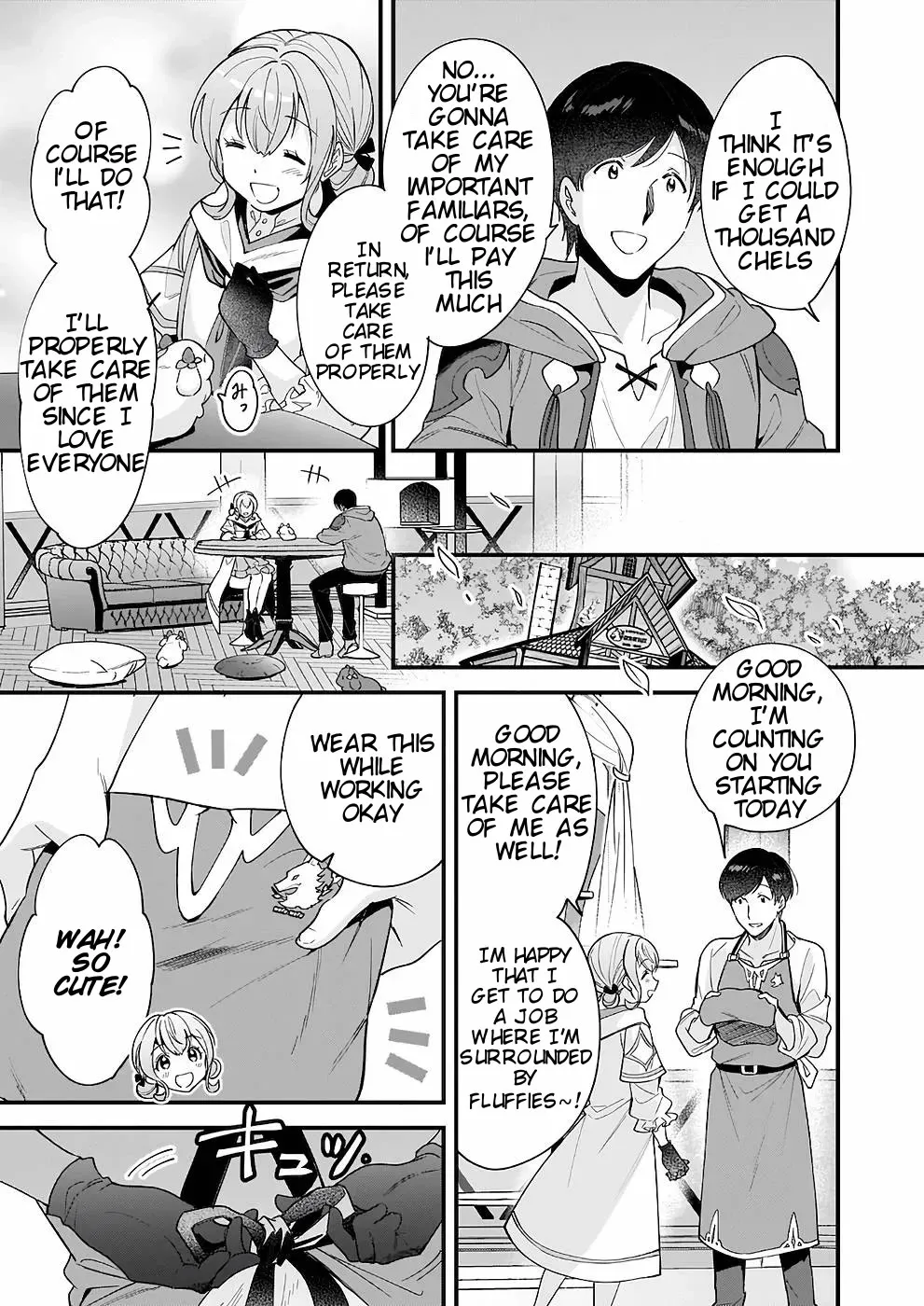 Isekai Mofumofu Cafe Kainu Manga Chapter 11 Page 17