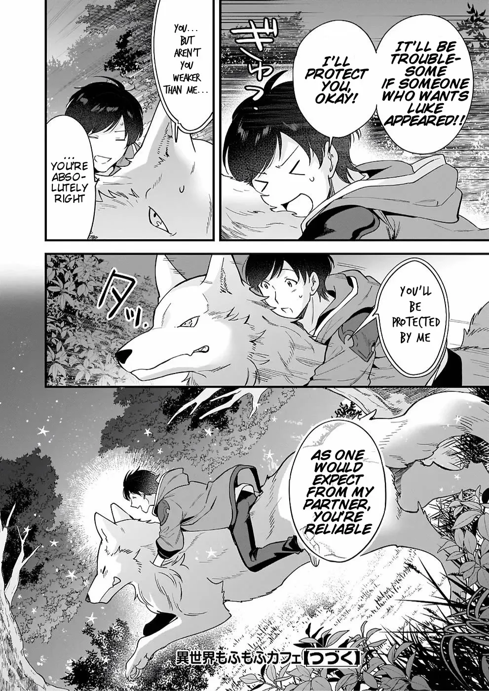 Isekai Mofumofu Cafe Kainu Manga Chapter 11 Page 28