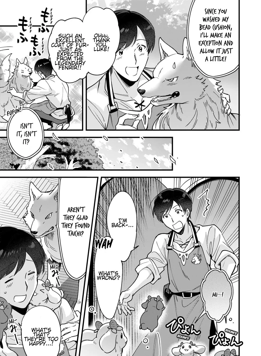 Isekai Mofumofu Cafe Kainu Manga Chapter 5.5 Page 21