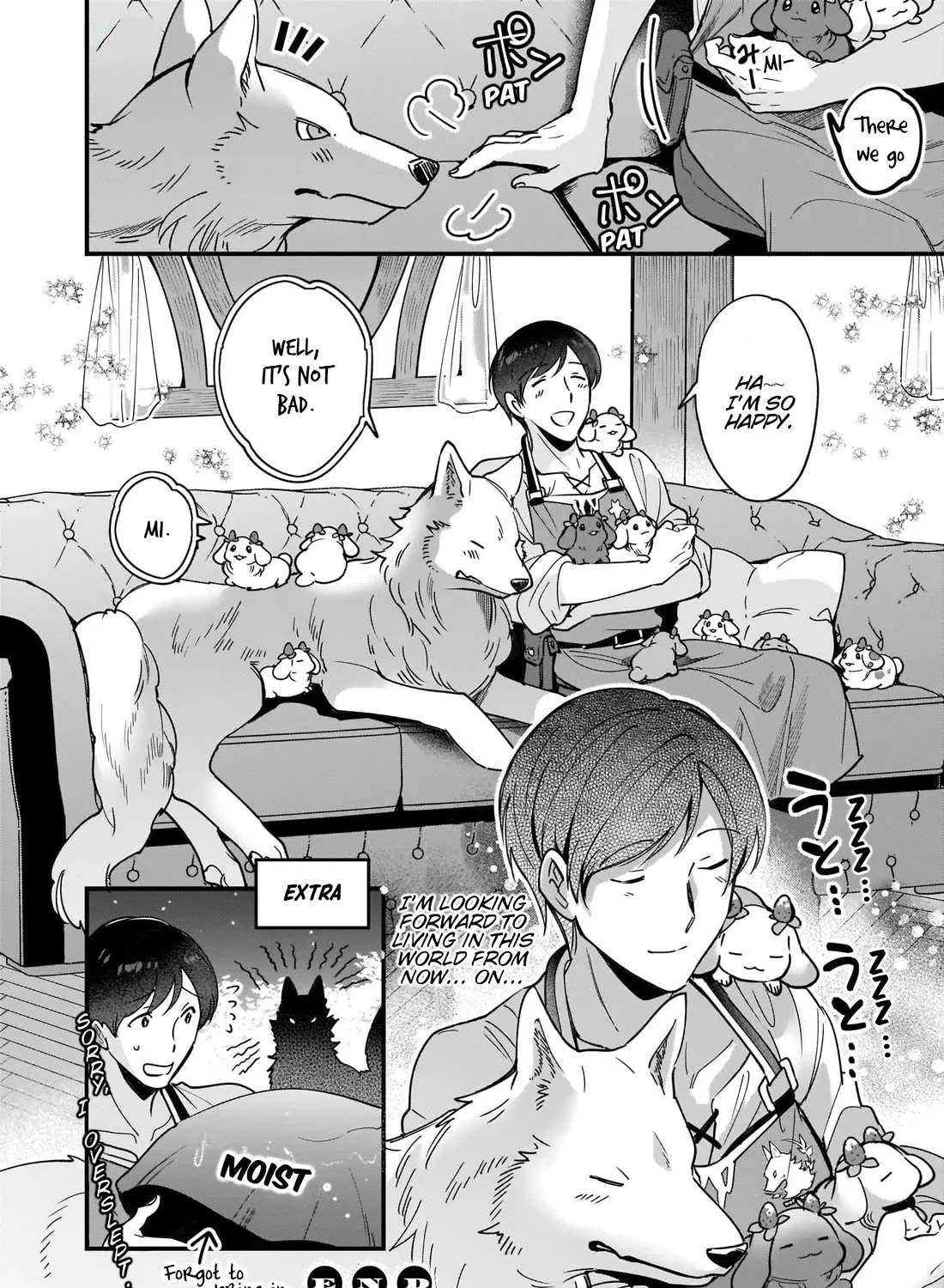 Isekai Mofumofu Cafe Kainu Manga Chapter 5.5 Page 23