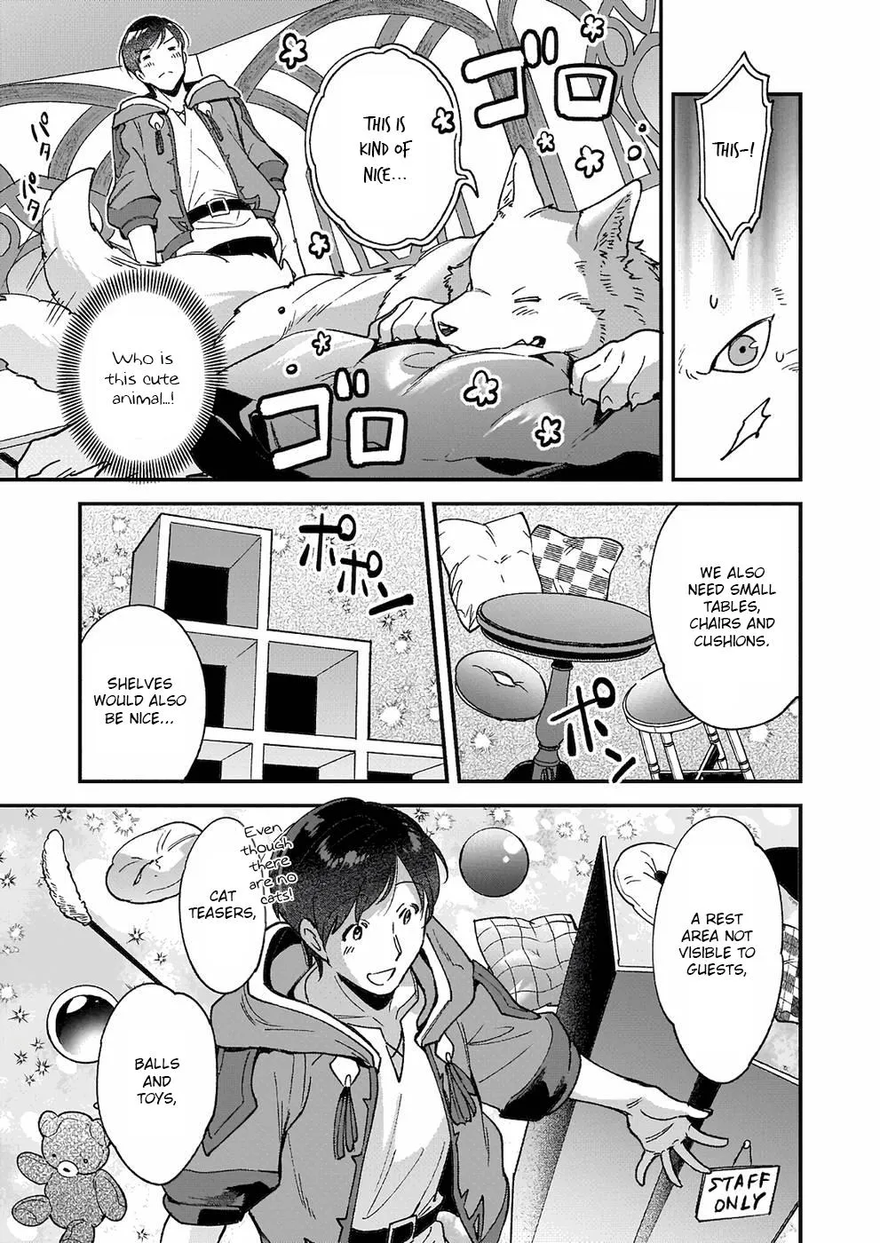 Isekai Mofumofu Cafe Kainu Manga Chapter 4 Page 11