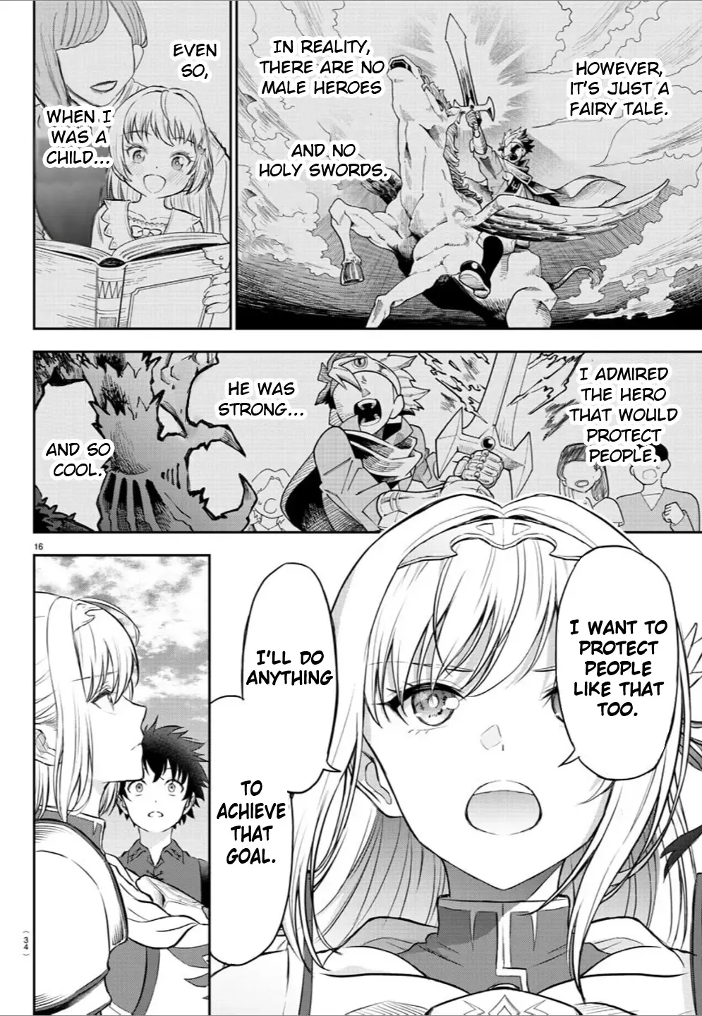Cherry Yuusha to "Sei" Naru Tsurugi Kainu Manga Chapter 1 Page 18