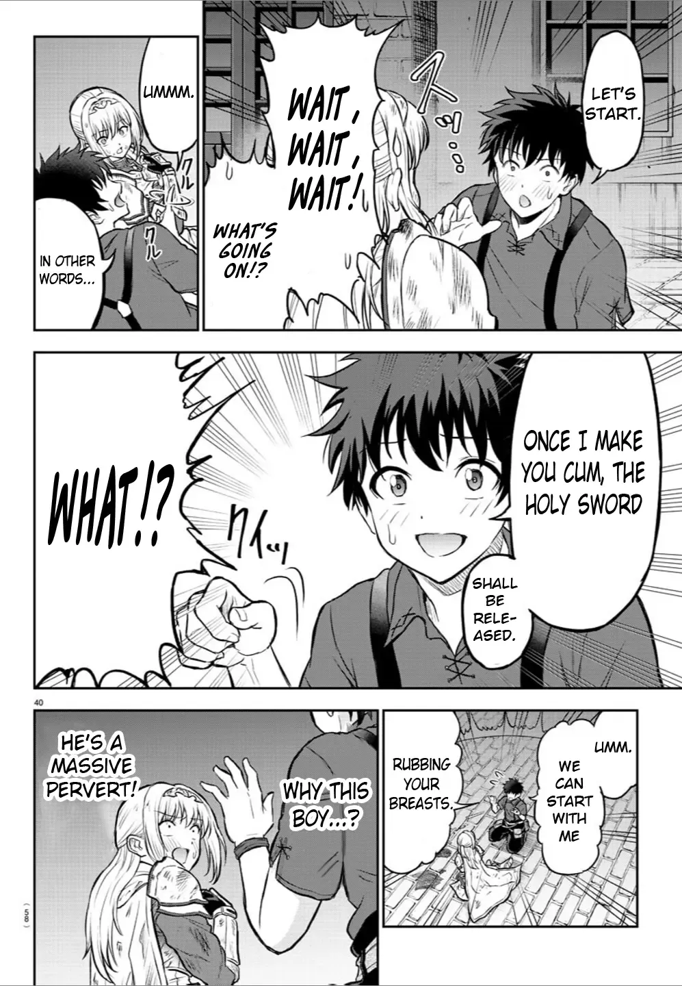 Cherry Yuusha to "Sei" Naru Tsurugi Kainu Manga Chapter 1 Page 42