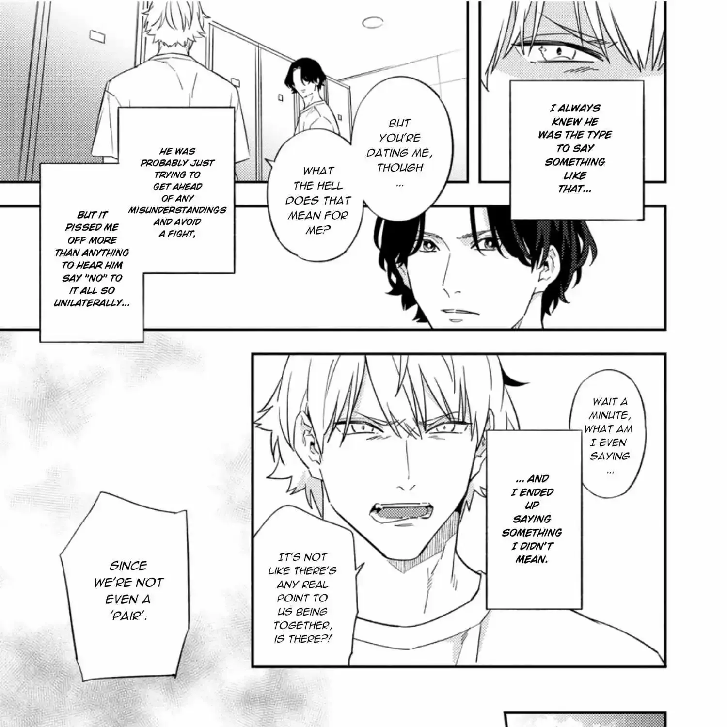 Unmei No Tsugai Ga Omae Da Nante Kainu Manga Chapter 4.1 Page 15